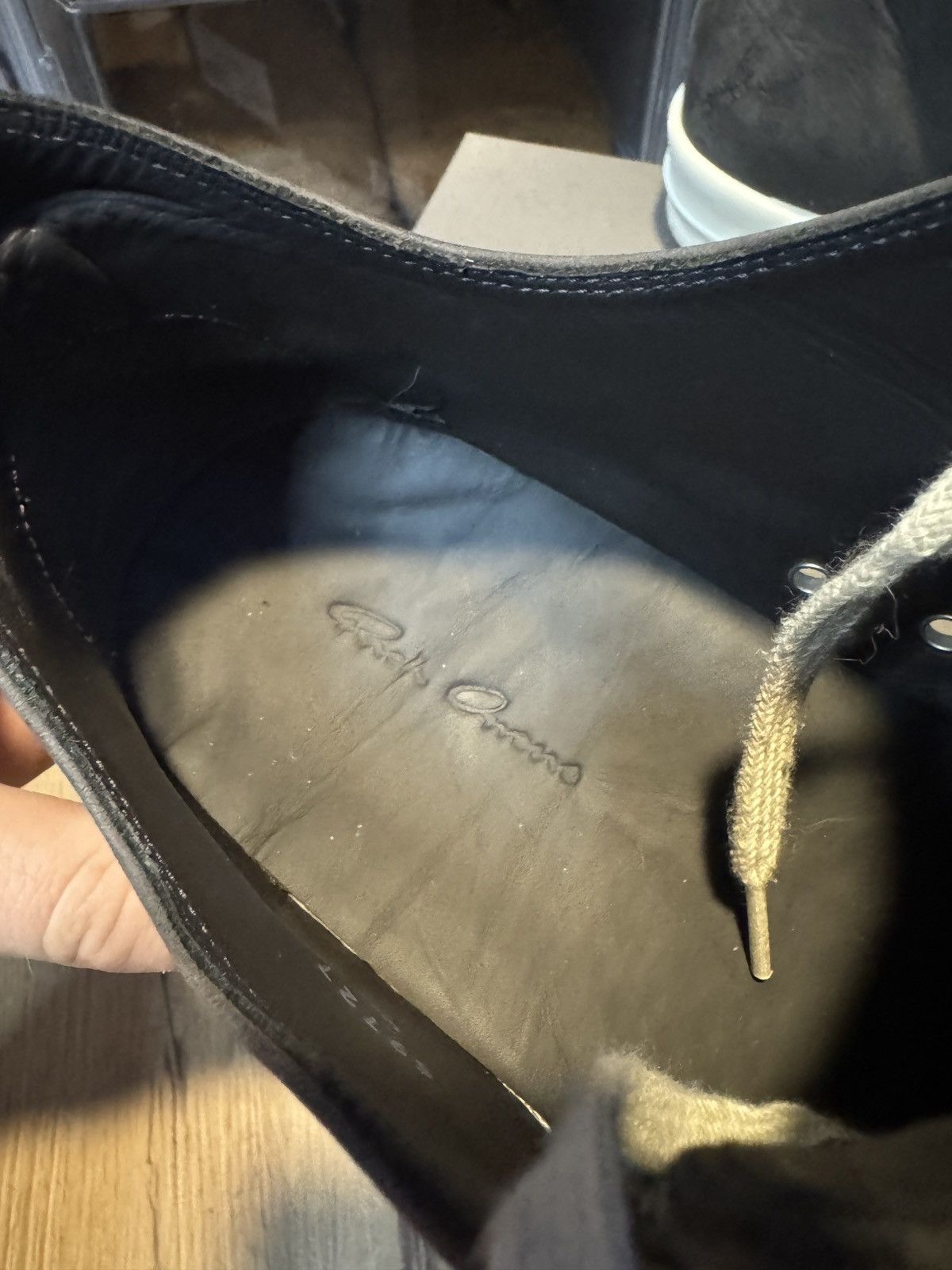 Rick Owens Rick Owens Ramones “Dark Dust” Size US 12 / EU 45 - 11 Thumbnail