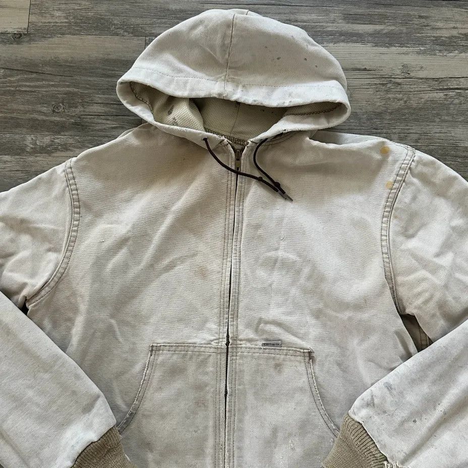 Carhartt Vintage Carhartt JR116 Thermal Lined Hooded Jacket Size US L / EU 52-54 / 3 - 3 Thumbnail