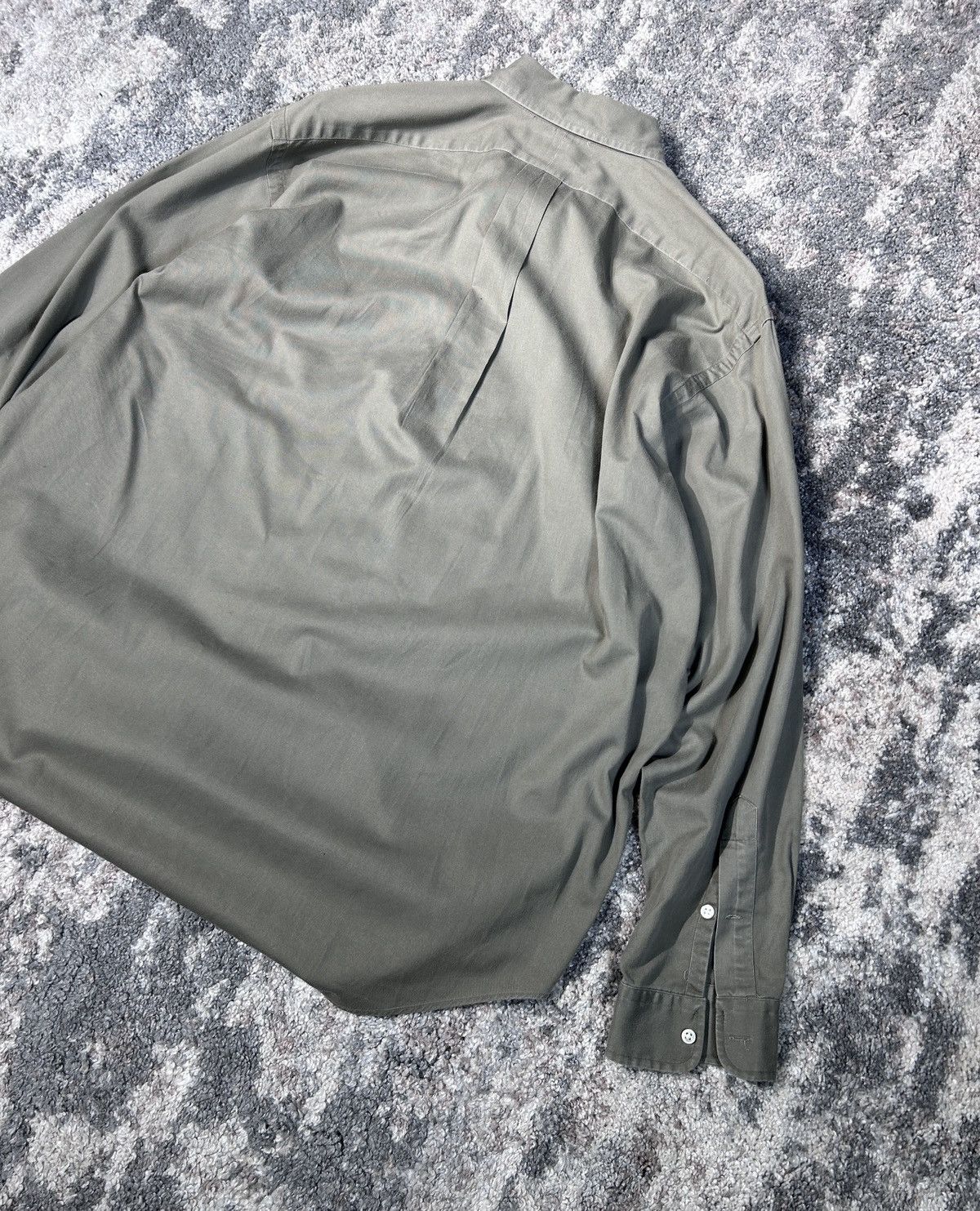Polo Ralph Lauren × Vintage Vintage Polo Ralph Lauren Khaki Shirt XL Size US XL / EU 56 / 4 - 13 Thumbnail