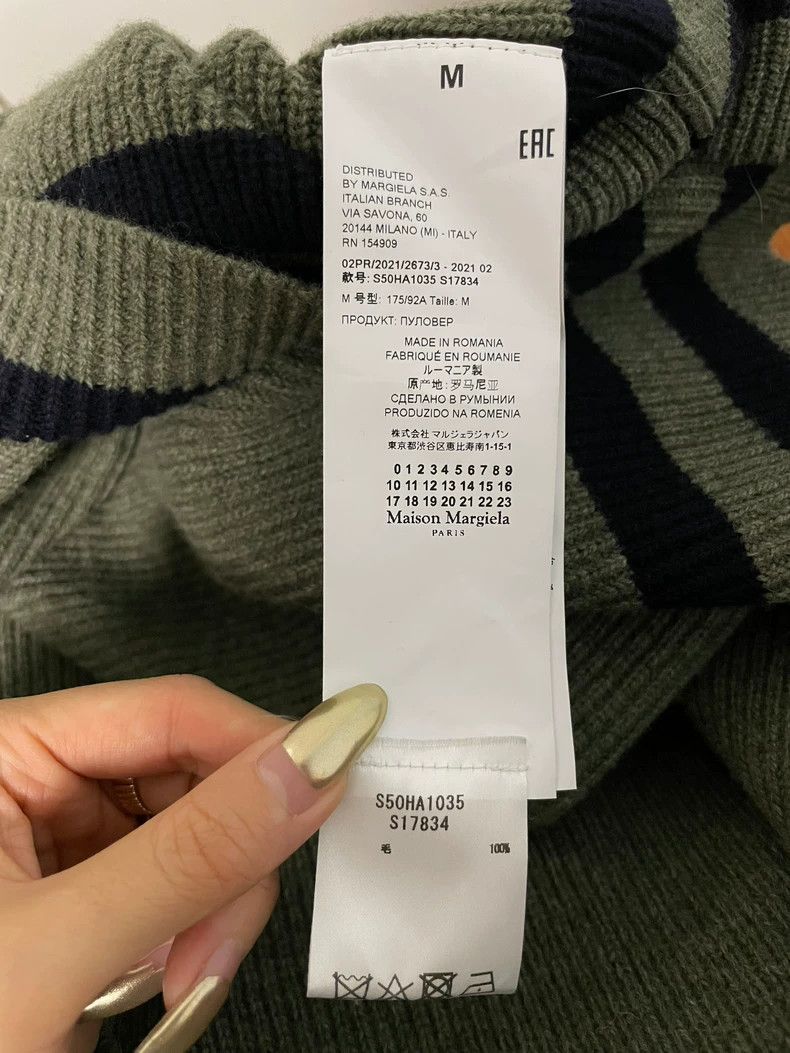 Maison Margiela Maison Margiela Large lapel sweater Size US M / EU 48-50 / 2 - 4 Thumbnail