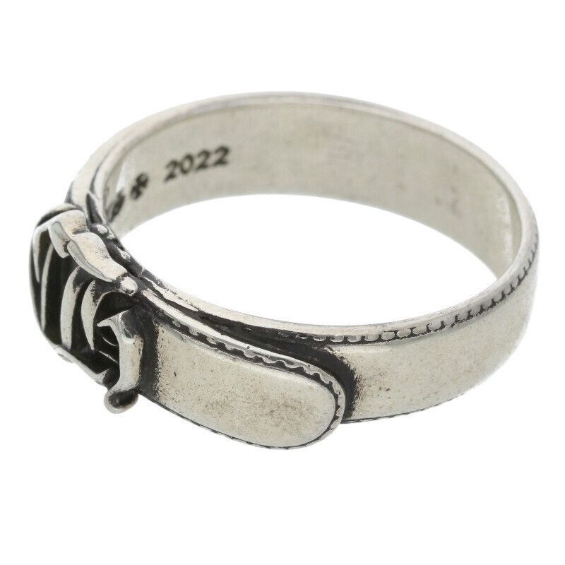 Chrome Hearts Chrome Hearts Belted CH Logo Silver Ring Size ONE SIZE - 5 Thumbnail