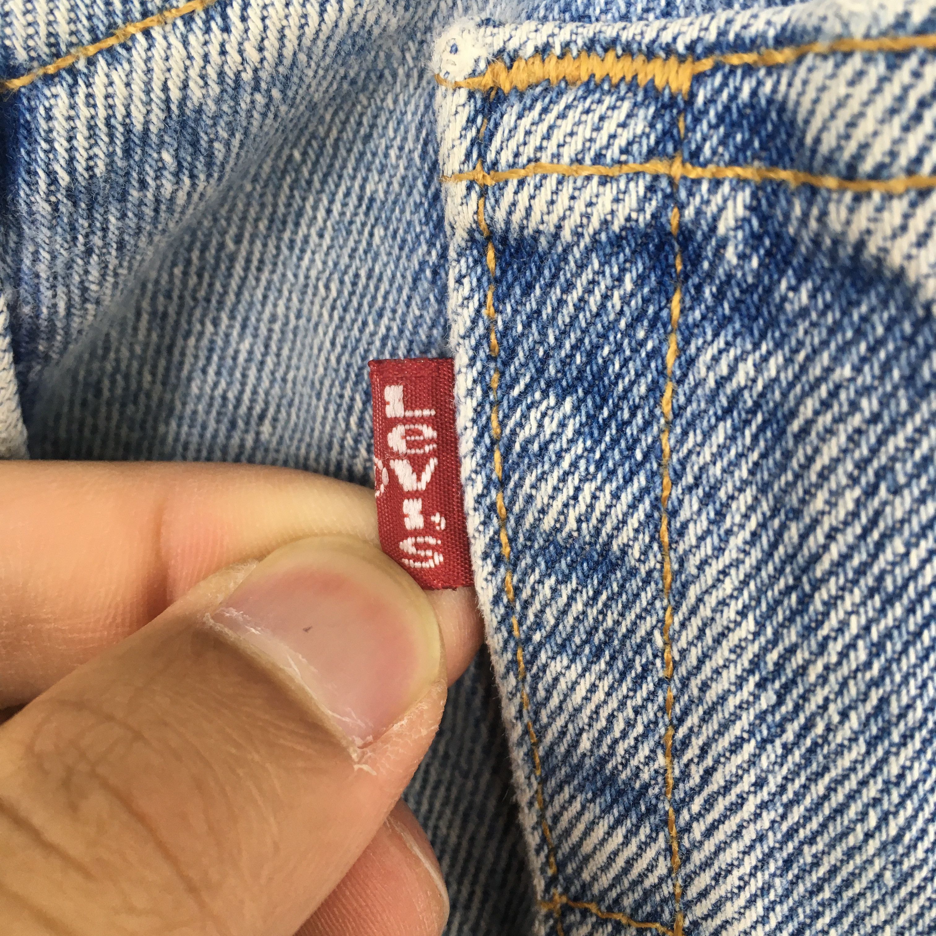 Levi's Size 31x30.5 Vintage Levi's 550 Relaxed Fit Jeans S2057 Size 31" - 13 Thumbnail