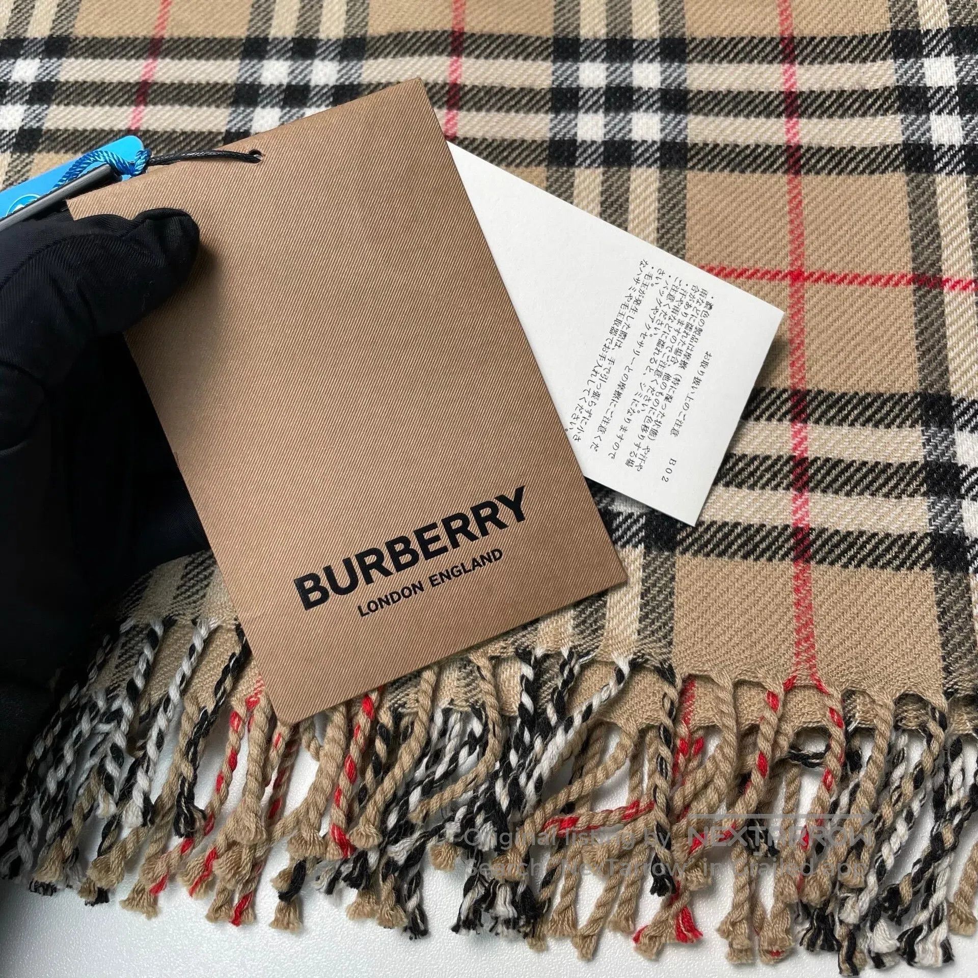 Burberry Burberry Brown double-sided classic check cashmere scarf| Size ONE SIZE - 2 Thumbnail