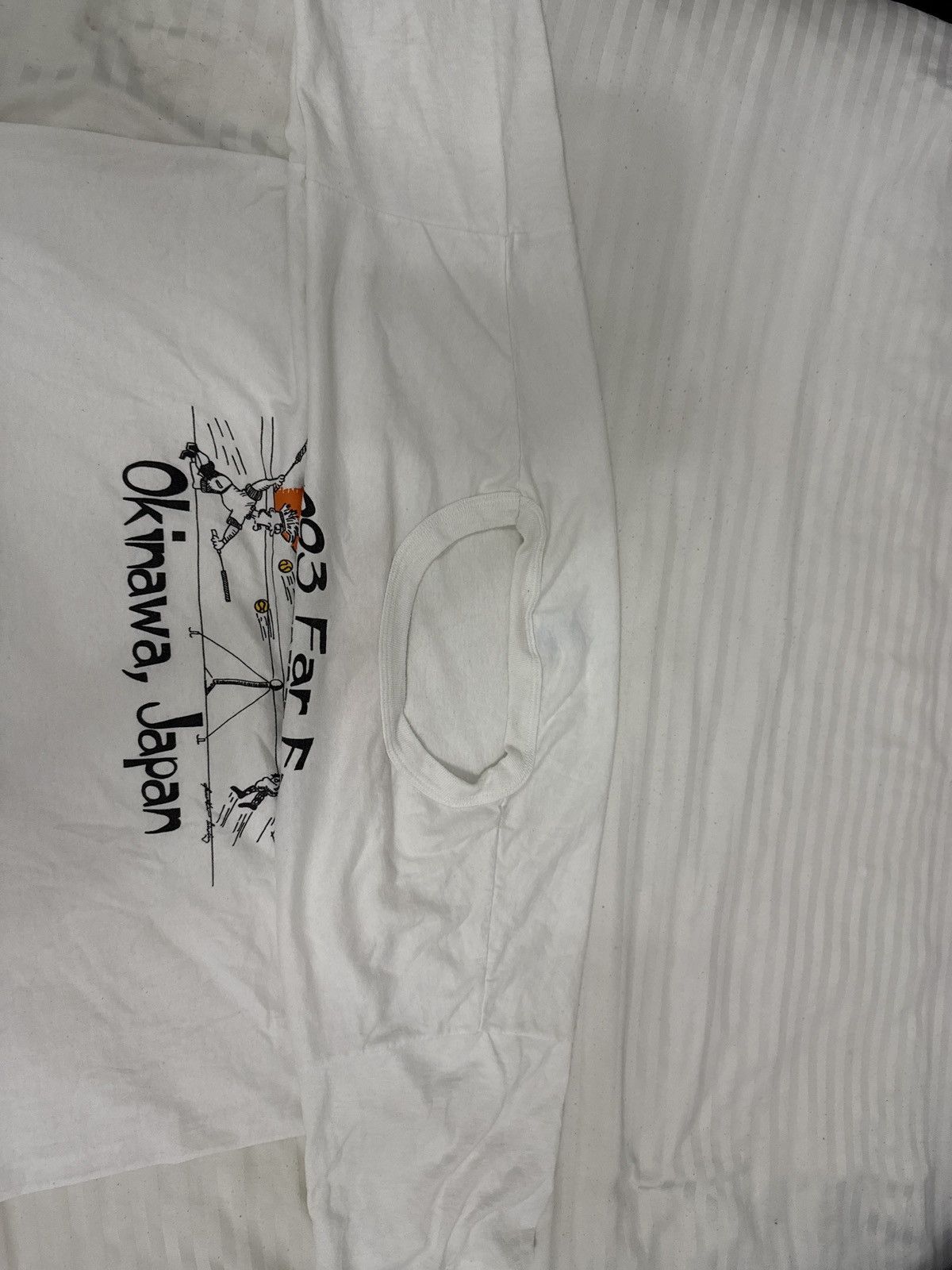 Russell Athletic × Vintage 90s Russell USA Ninja Tennis Tee Okinawa Japan 1993 XL Size US L / EU 52-54 / 3 - 5 Thumbnail