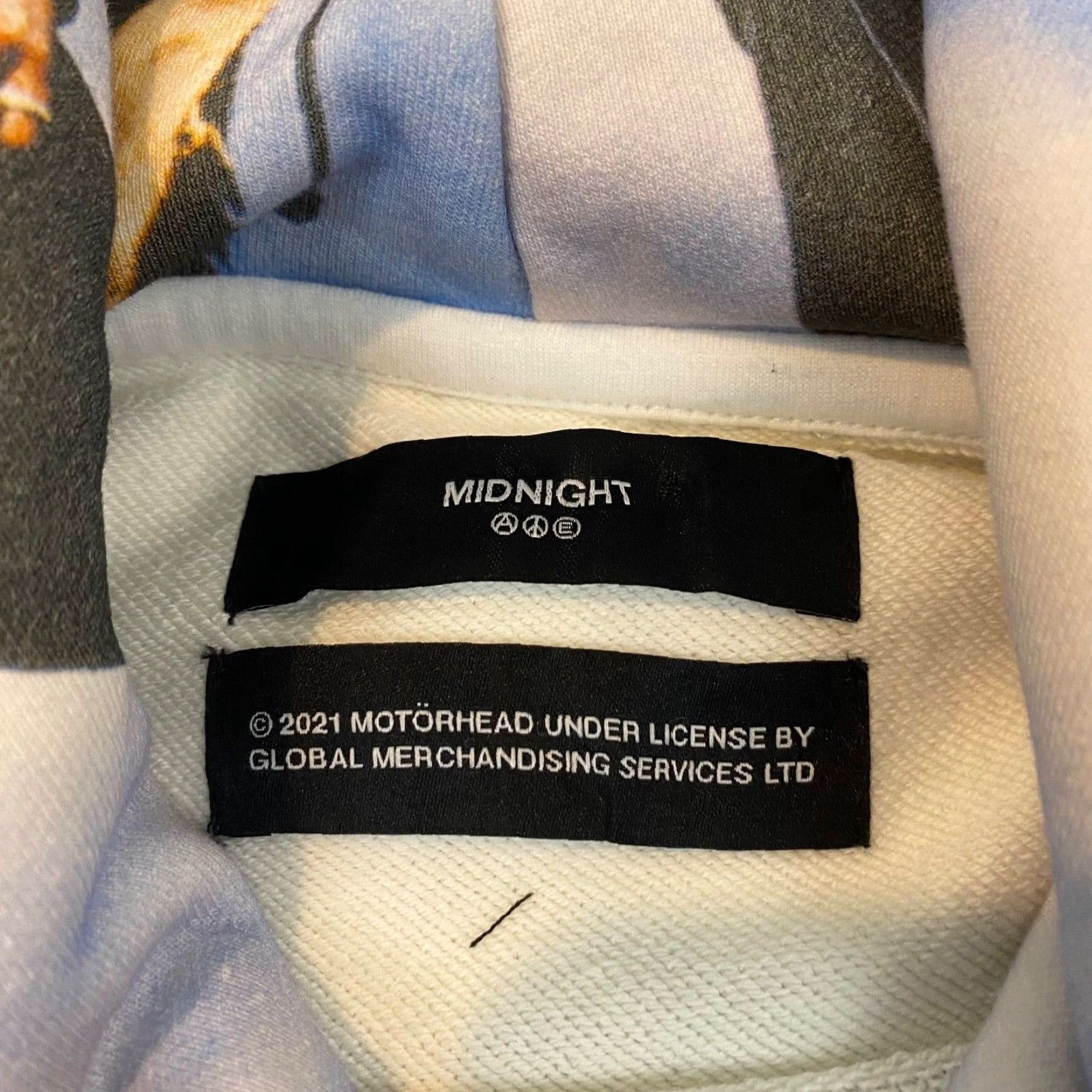 Midnight Studios Midnight Studio Hoodie Mens Large Ace of Spades L/S NEW Shane Gonzales Motorhead Size US L / EU 52-54 / 3 - 5 Thumbnail