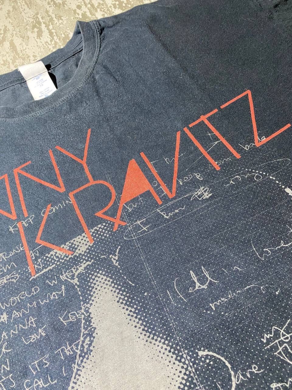 Band Tees × Vintage Vintage Lenny Kravitz Europa America tour Band Tees XL Size US XL / EU 56 / 4 - 6 Thumbnail