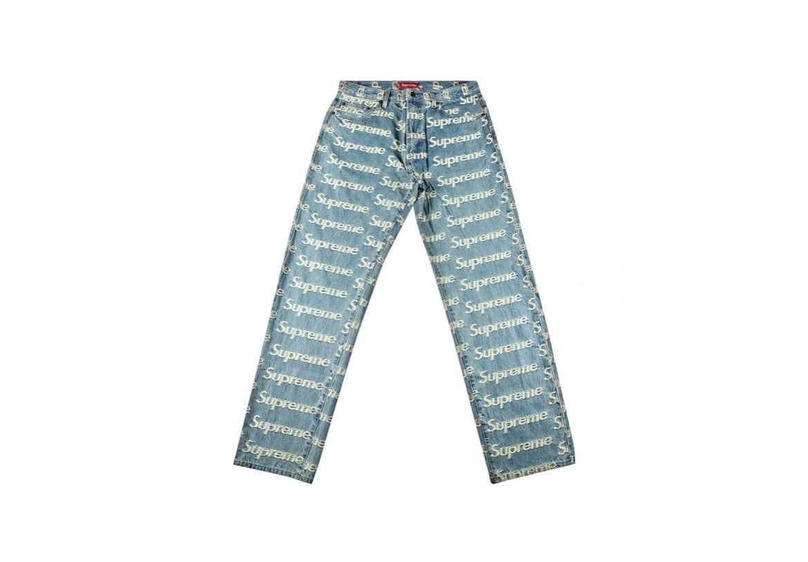 Supreme SUPREME ALL OVER PRINT JEANS Size US 30 / EU 46 - 1 Thumbnail