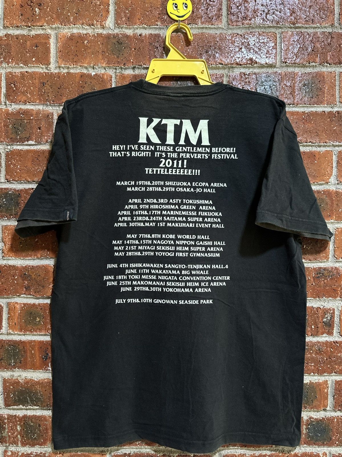 Band Tees × Japanese Brand × Vintage Vintage Ktm Tetteleeee!! Faded Tee Size US L / EU 52-54 / 3 - 2 Thumbnail