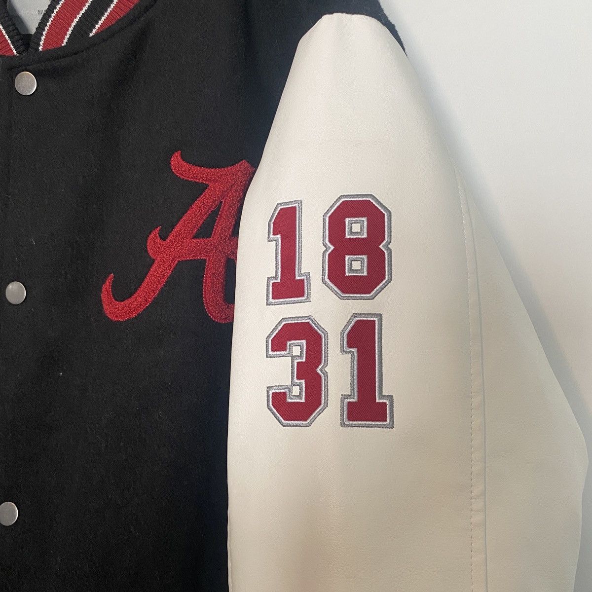 Vintage Vintage Alabama Crimson Tide Varsity Jacket Size US L / EU 52-54 / 3 - 3 Thumbnail