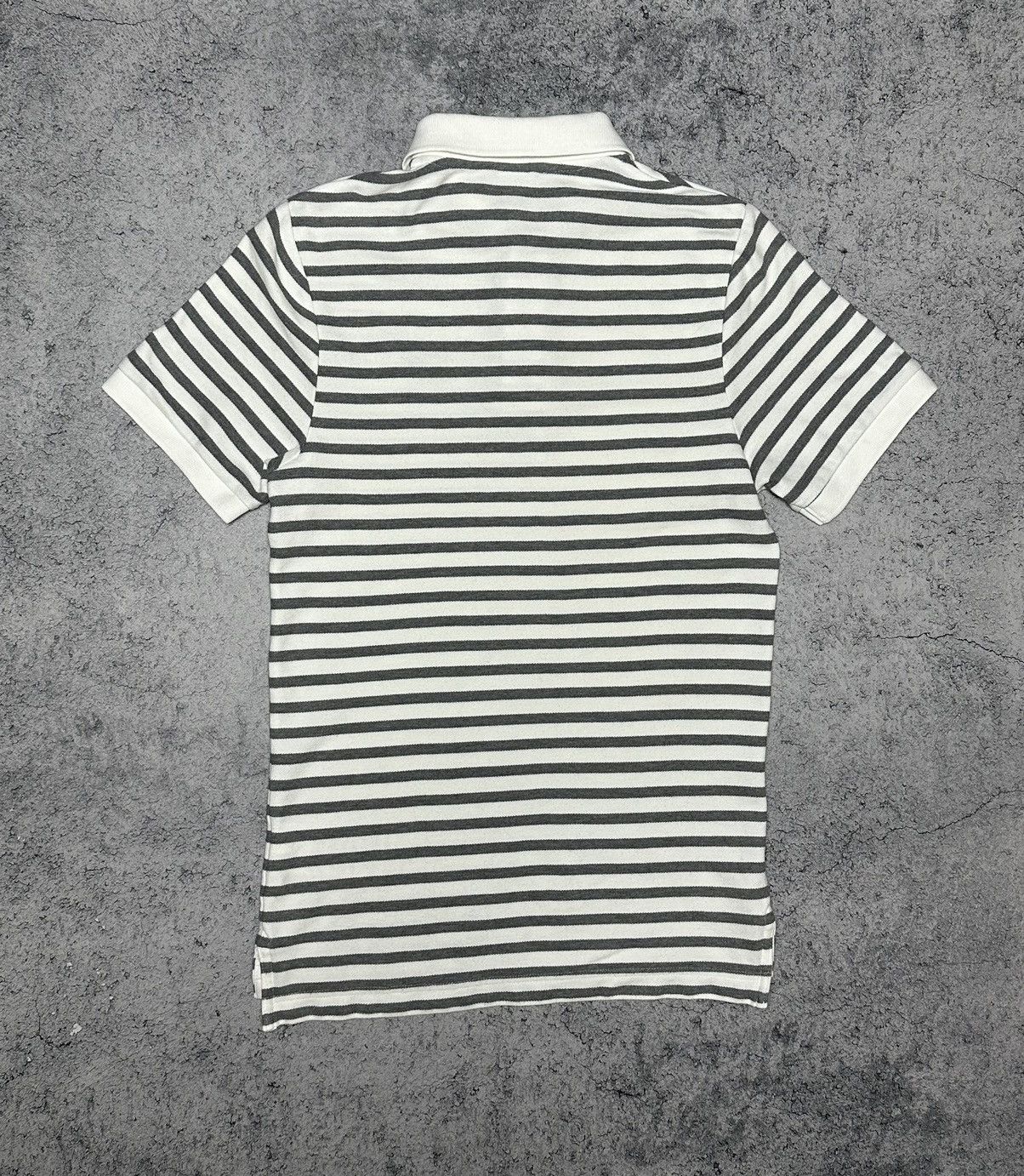 Nike Vintage Nike Striped Polo T-Shirt Y2K Size US S / EU 44-46 / 1 - 8 Thumbnail