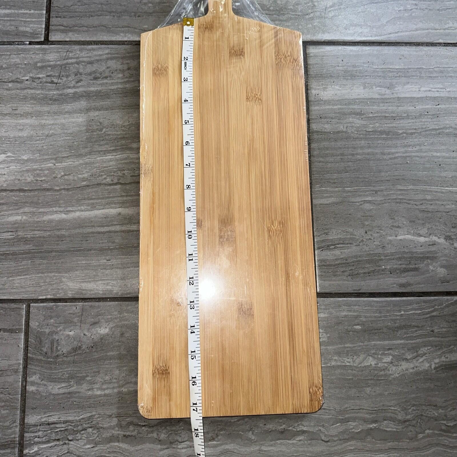 The Unbranded Brand Bamboo Rectangle Cutting Board w/ Handle Hanging Hole Size ONE SIZE - 2 Thumbnail