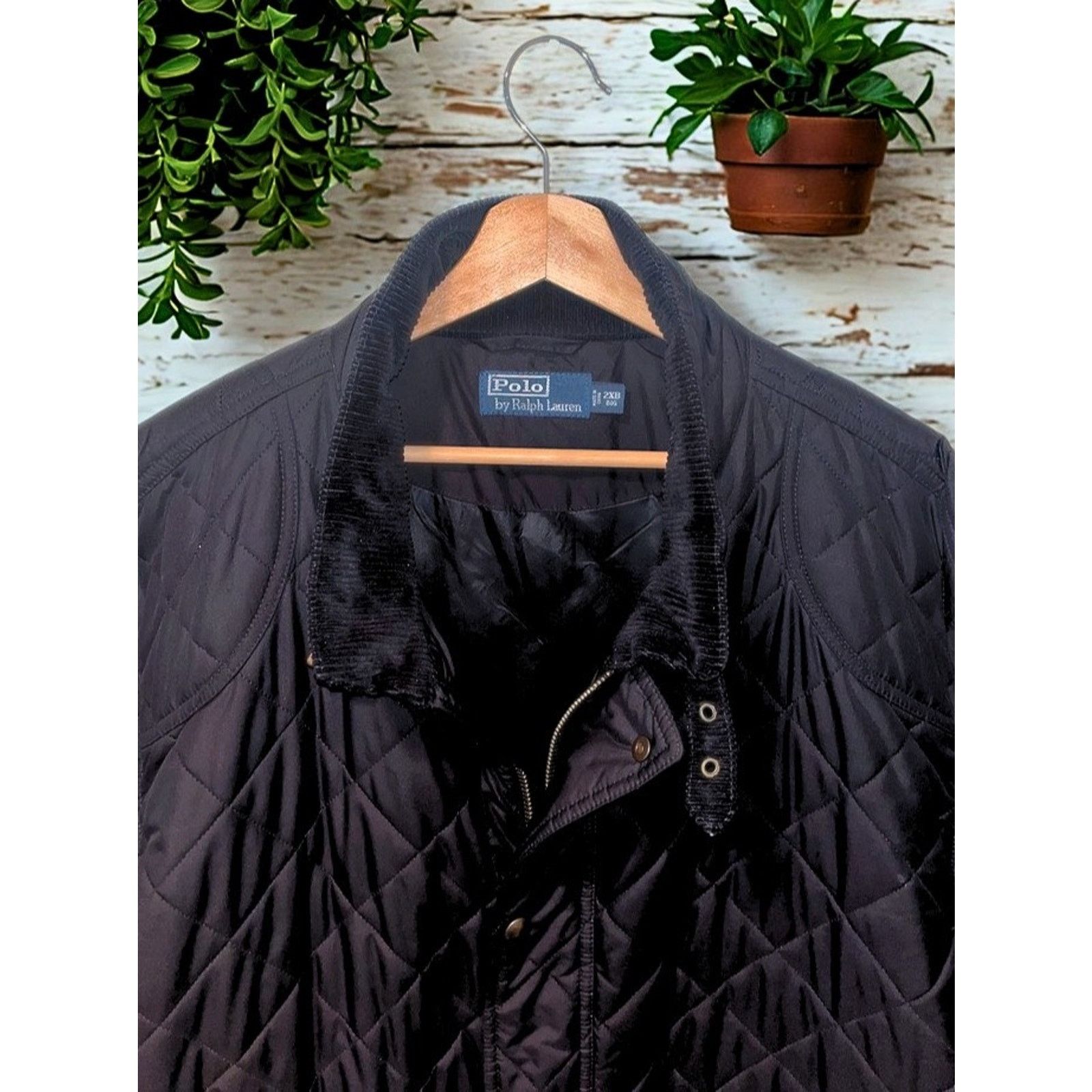 Polo Ralph Lauren Polo Ralph Lauren Beaton Quilted Field Jacket Black 2XB NWOT Size US XXL / EU 58 / 5 - 4 Thumbnail