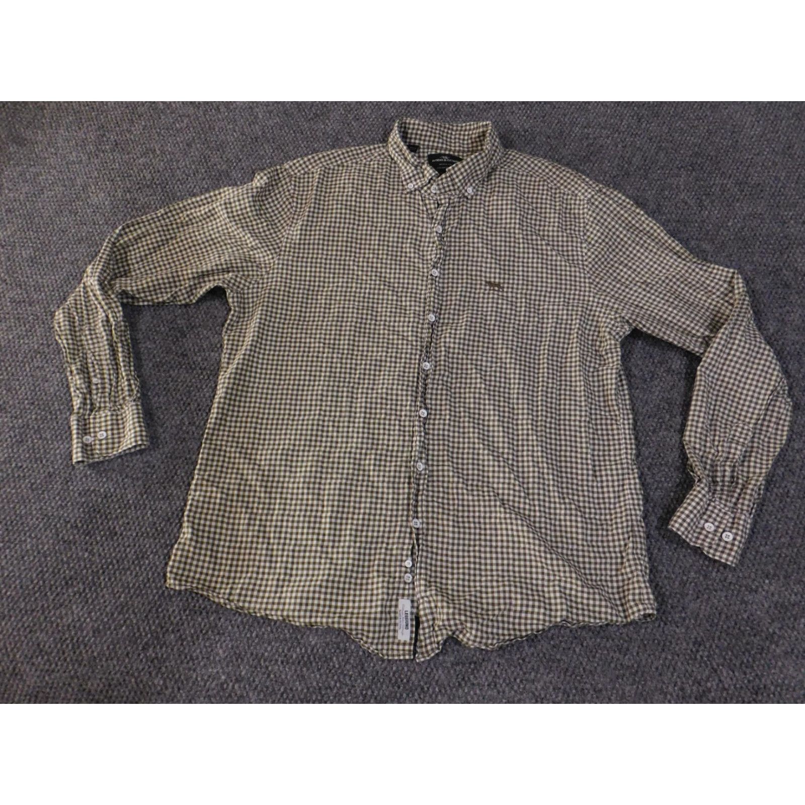 Rodd & Gunn Rodd & Gunn Shirt Mens 2XL Green Gingham Button-Down Italian Fabric Long Sleeve Size US XXL / EU 58 / 5 - 3 Thumbnail