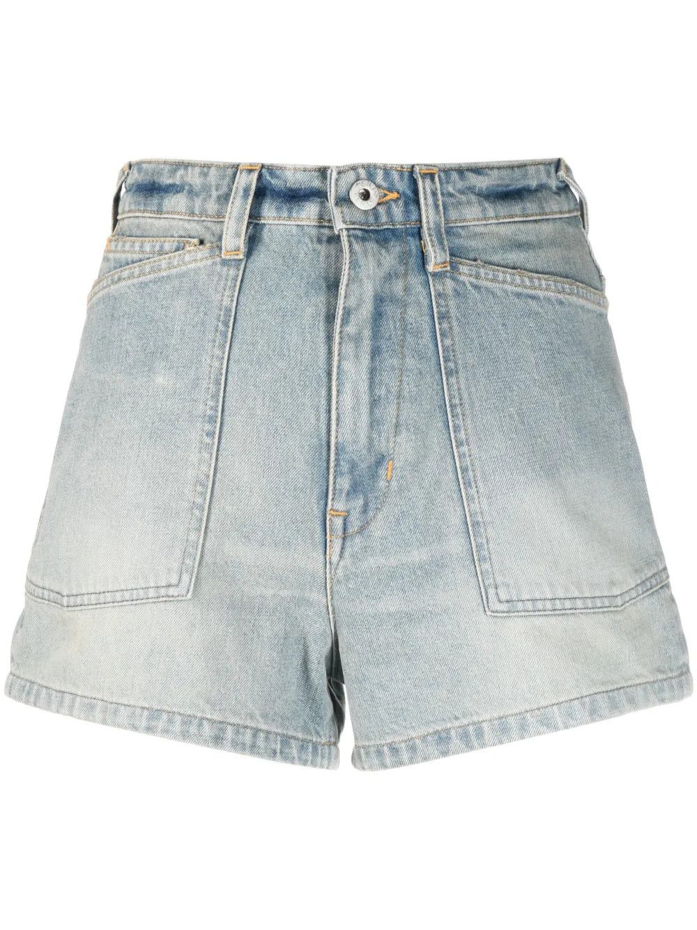 Kenzo o1y1025 Denim Short in Blue Size 26" / US 2 / IT 38 - 1 Thumbnail