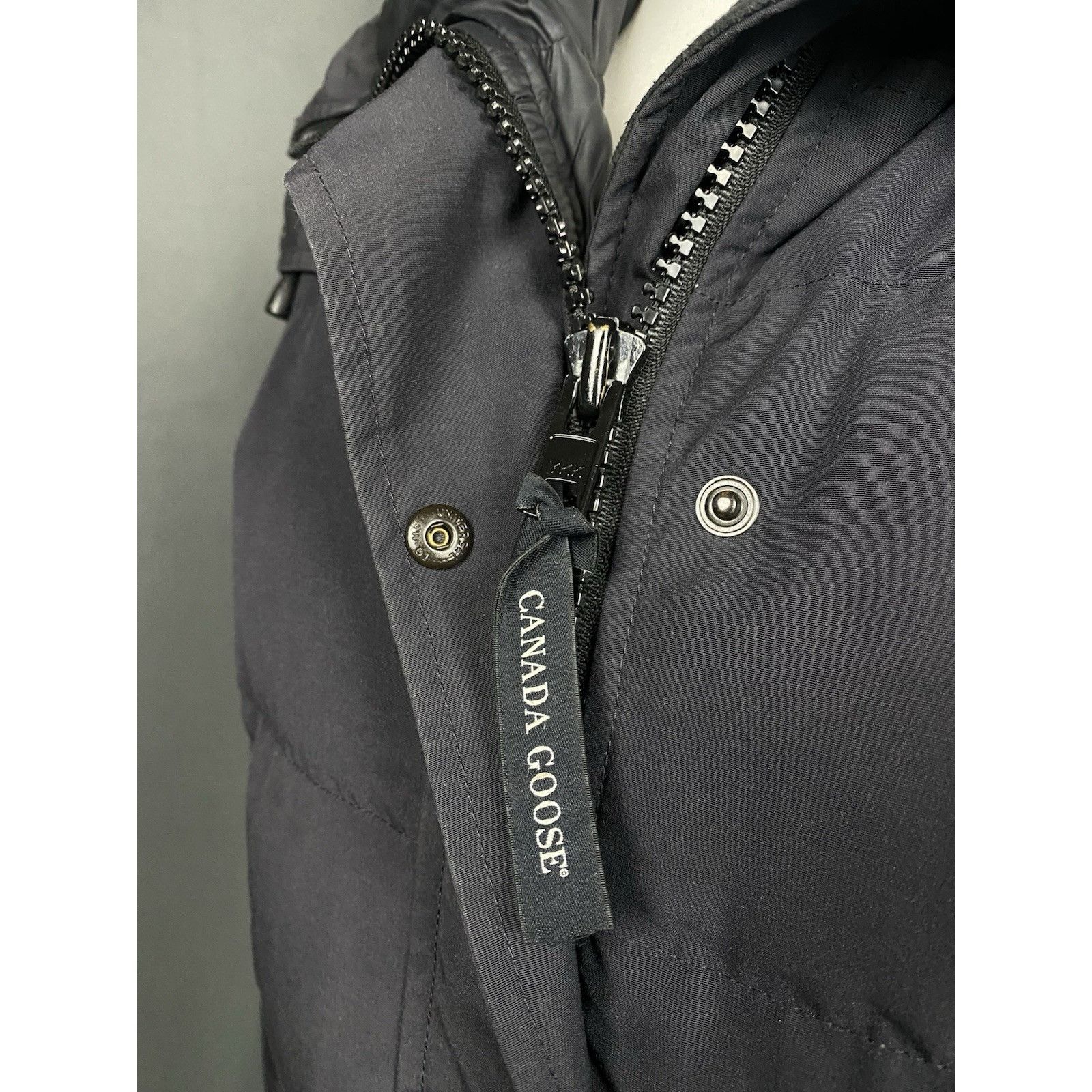 Canada Goose Canada Goose Auth Women's Black Down Insulated Parka Jacket Size L / US 10 / IT 46 - 9 Thumbnail