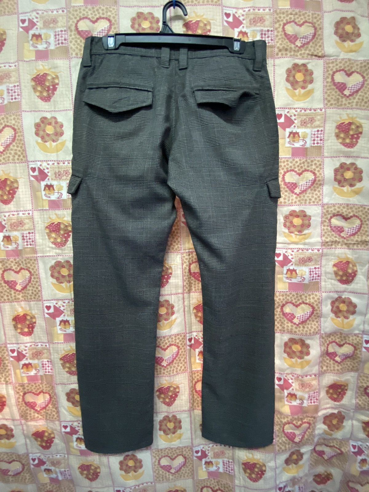 Issey Miyake × Tete Homme Japan Designer Issey Miyake Checkered 6 Pocket Cargo Size US 30 / EU 46 - 2 Thumbnail