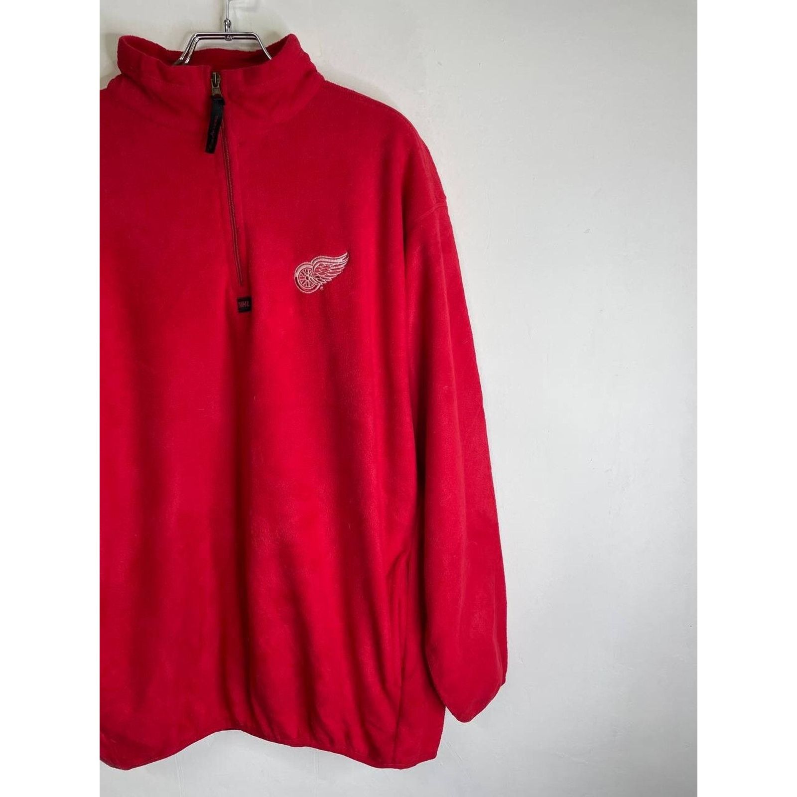 Majestic Vintage Majestic NHL Detroit Wings Fleece Pullover Size XL Size US XL / EU 56 / 4 - 4 Thumbnail
