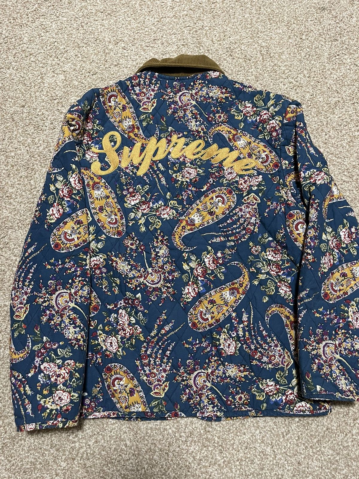 Supreme Supreme Quilted Paisley Jacket Size US S / EU 44-46 / 1 - 3 Thumbnail