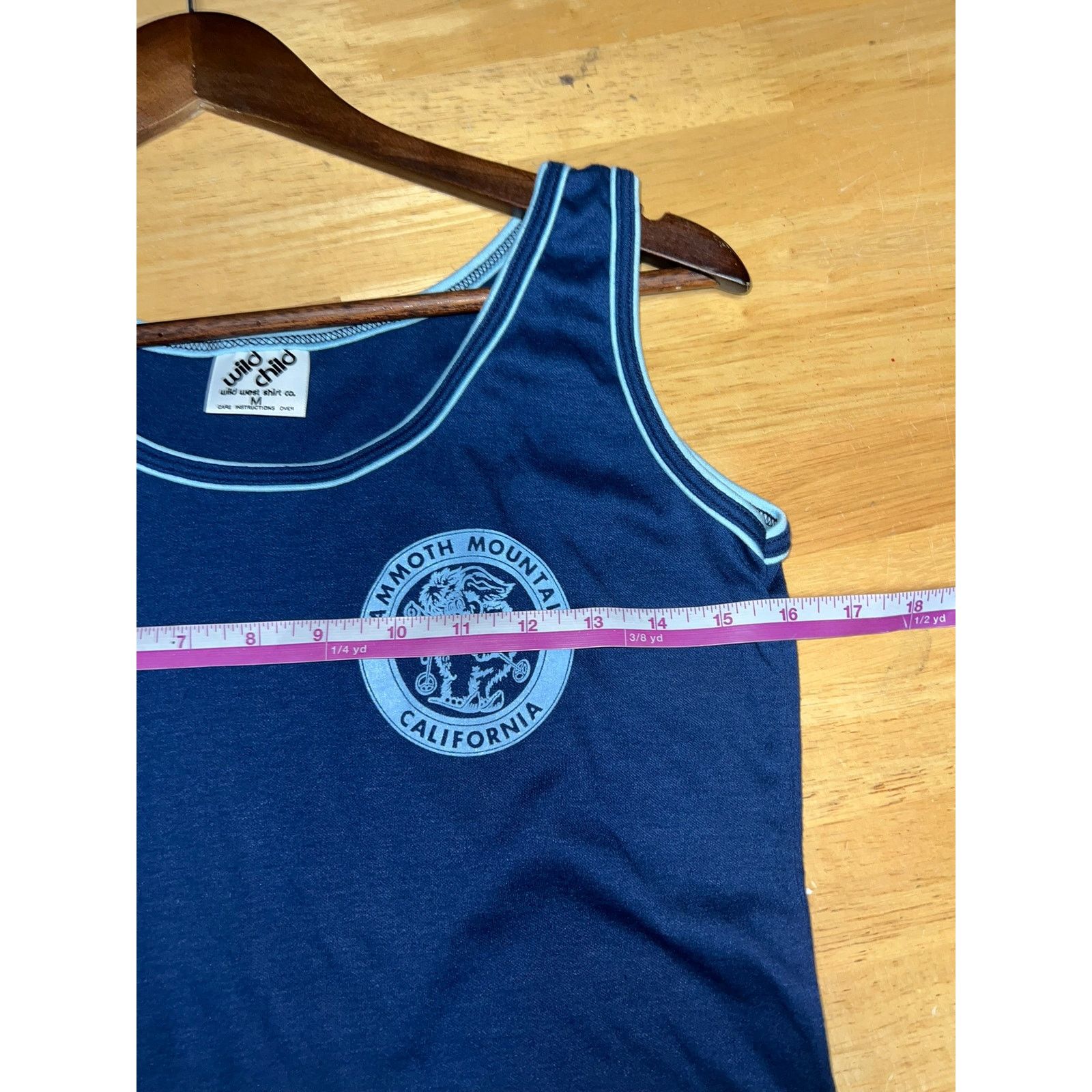 Vintage Vintage Mammoth Mountain Shirt Tank Top Blue Tee Women M Size M / US 6-8 / IT 42-44 - 7 Thumbnail