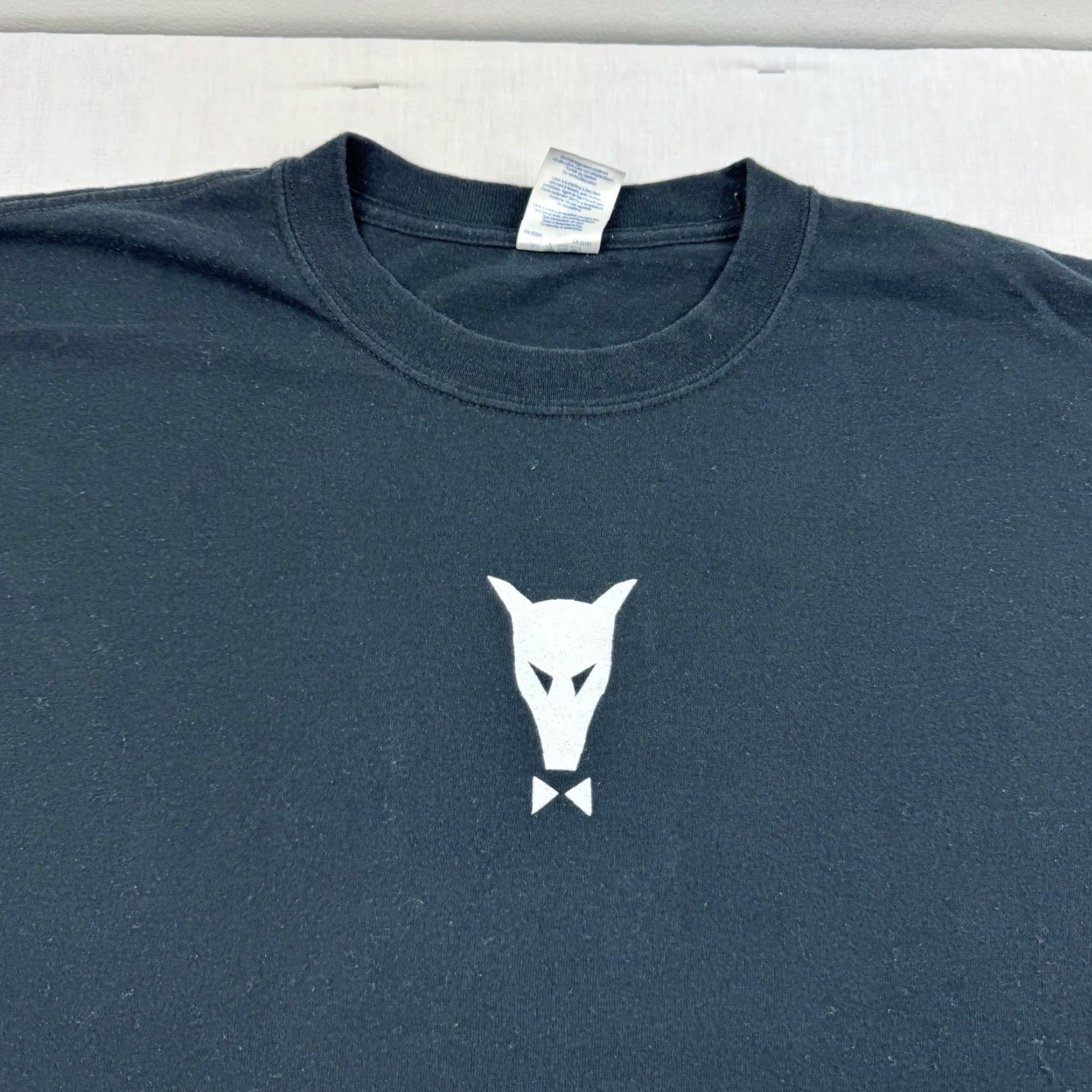 Gildan Vintage Wolfman Productions Shirt Adult XL Black Y2K Grunge American Size US XL / EU 56 / 4 - 2 Thumbnail