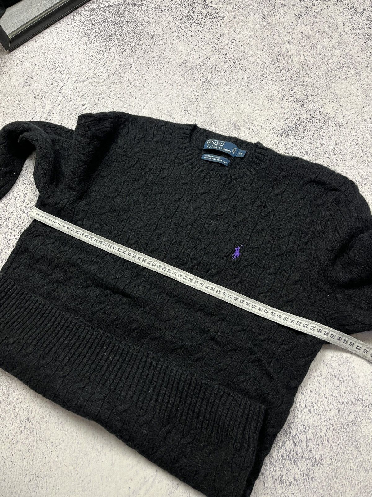 Polo Ralph Lauren Vintage 90’s Polo Ralph Lauren Wool Cable Knit Sweater Rare Size US XL / EU 56 / 4 - 10 Thumbnail