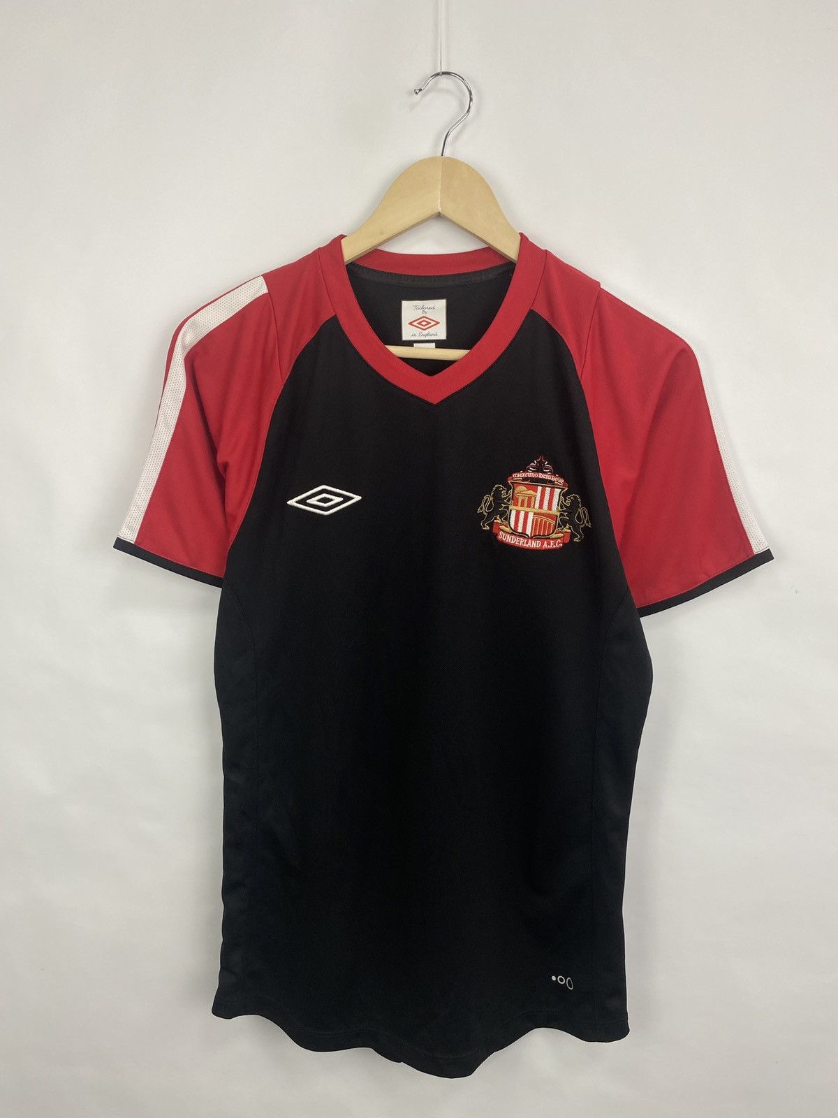 Umbro 🏴󠁧󠁢󠁥󠁮󠁧󠁿 Y2K Umbro Sunderland Soccer Jersey T-Shirt Blokecore Rare Size US S / EU 44-46 / 1 - 3 Thumbnail