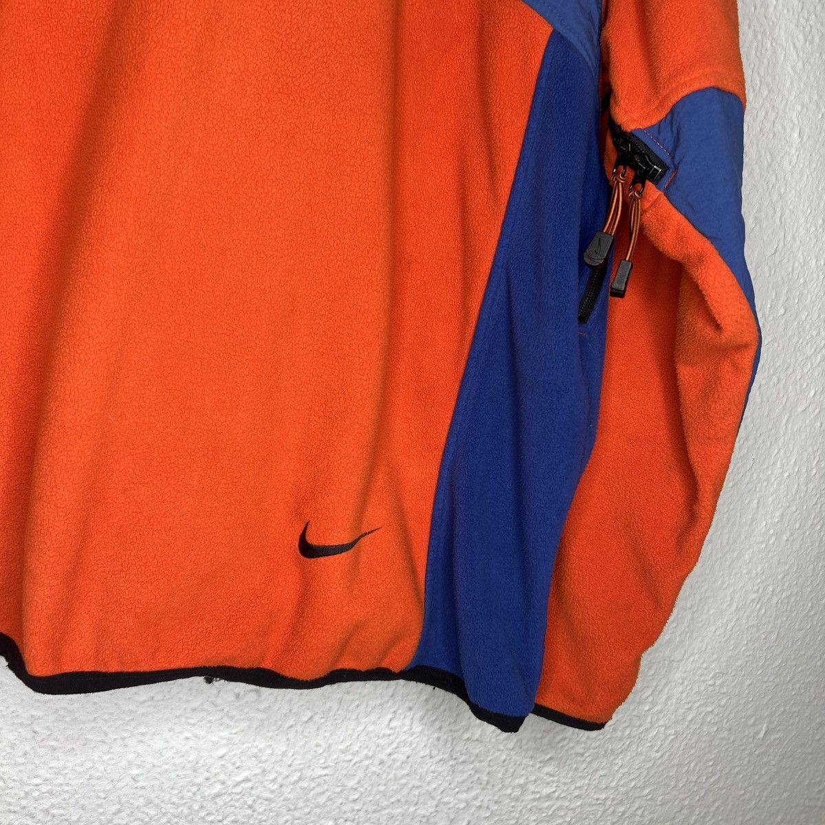 Nike Nike ACG Vintage Fleece Sweatshirt Zip Orange Navy Blue Logo Size US L / EU 52-54 / 3 - 8 Thumbnail