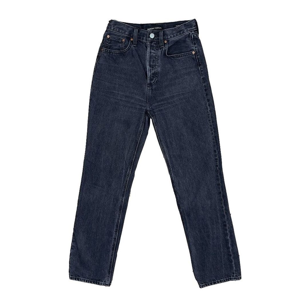 Other DENIM FORUM The Joni Button Down Washed Black Jeans 30L s 26 Size 26" / US 2 / IT 38 - 2 Thumbnail