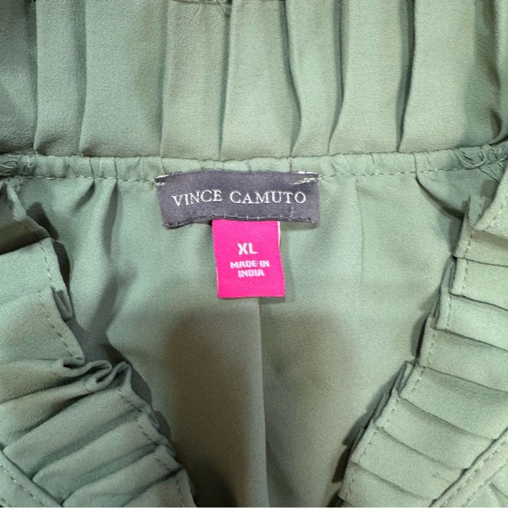 Vince Camuto NWT New $89 Vince Camuto Tie Neck Citrus Splash Blouse Size Size XL / US 12-14 / IT 48-50 - 7 Thumbnail