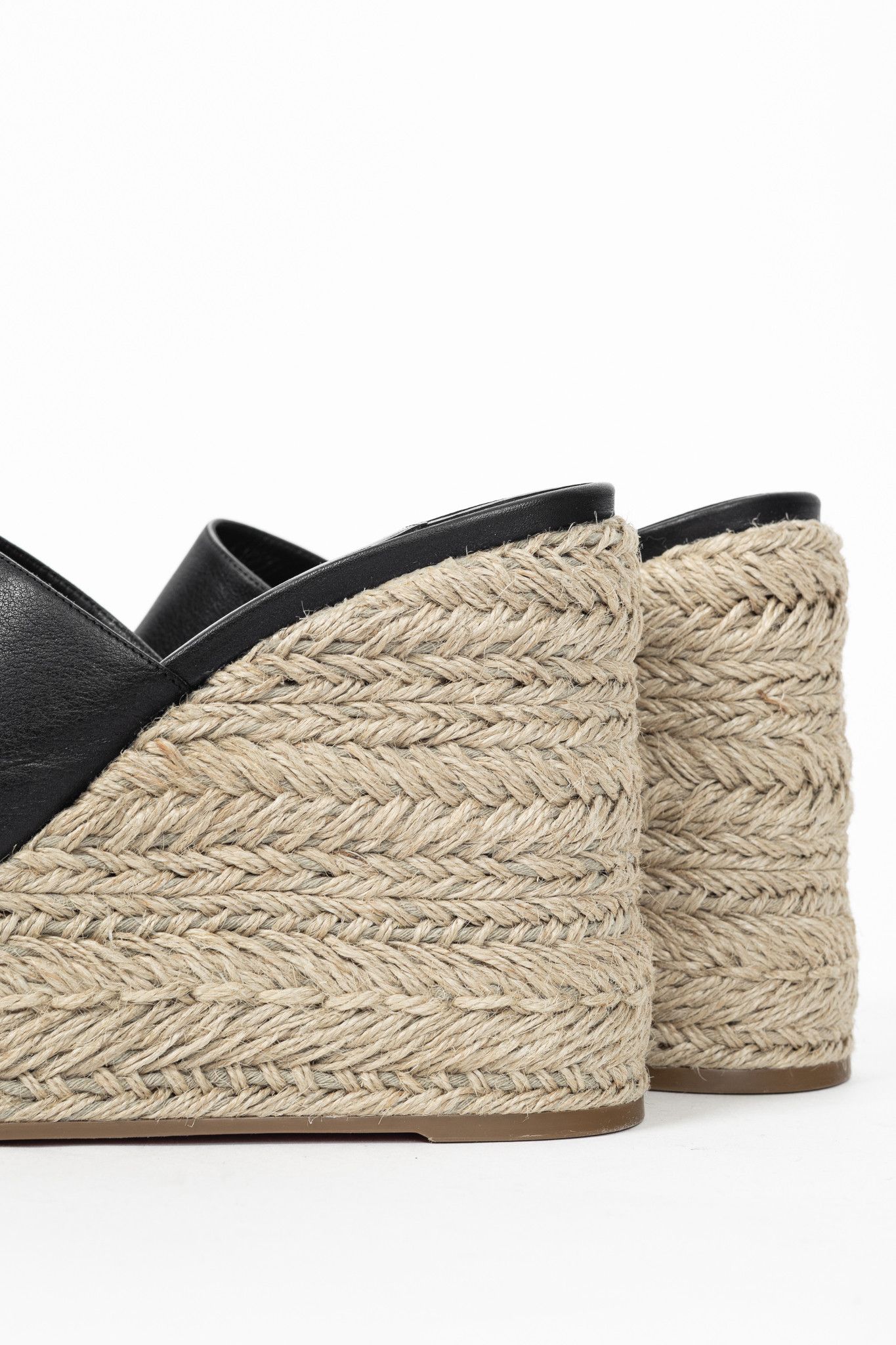 Christian Louboutin Christian Louboutin Ariella Zeppa Leather Espadrille Sandals Size US 9.5 / IT 39.5 - 8 Thumbnail