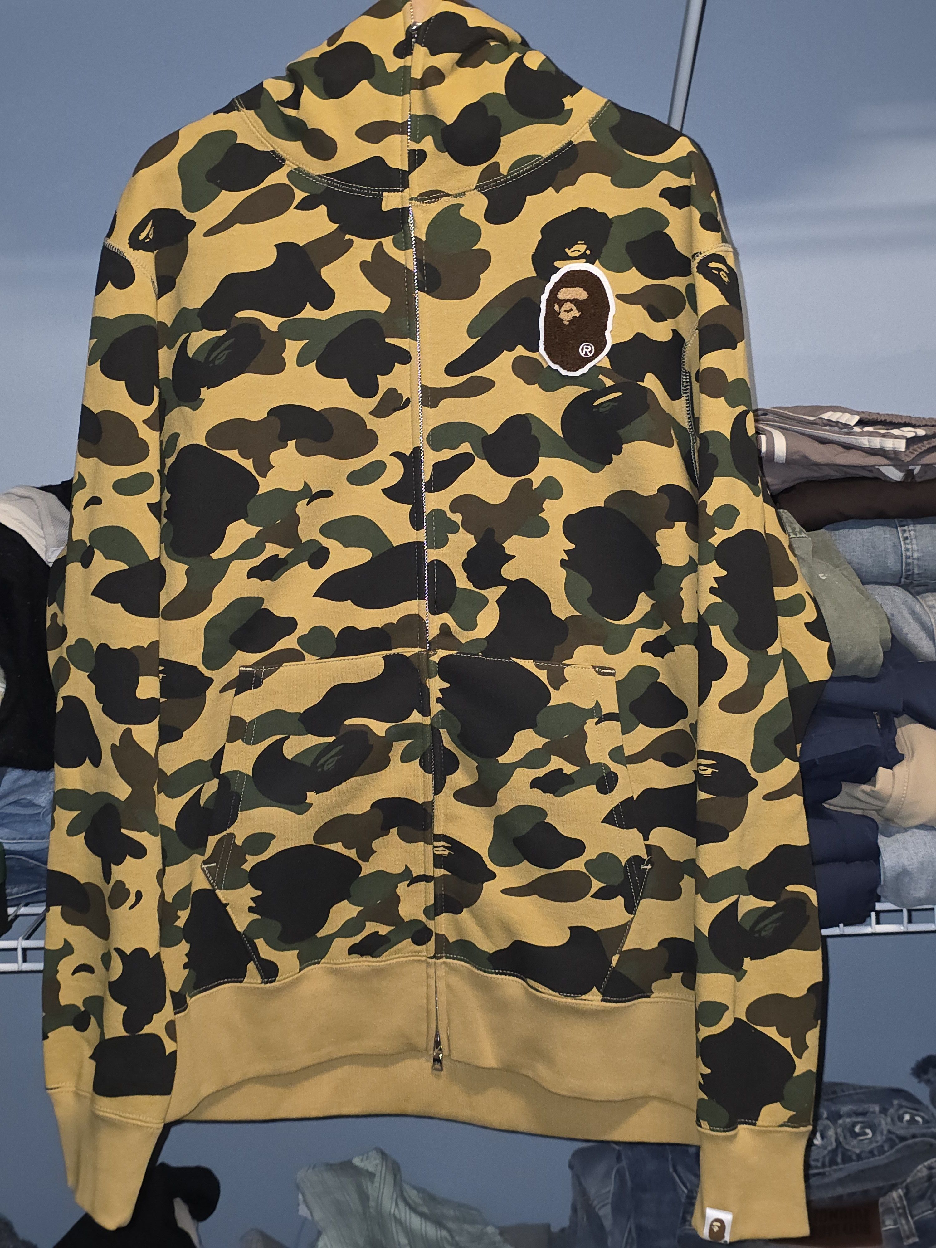 Bape Bape zip hoodie XXL new Size US XXL / EU 58 / 5 - 1 Thumbnail