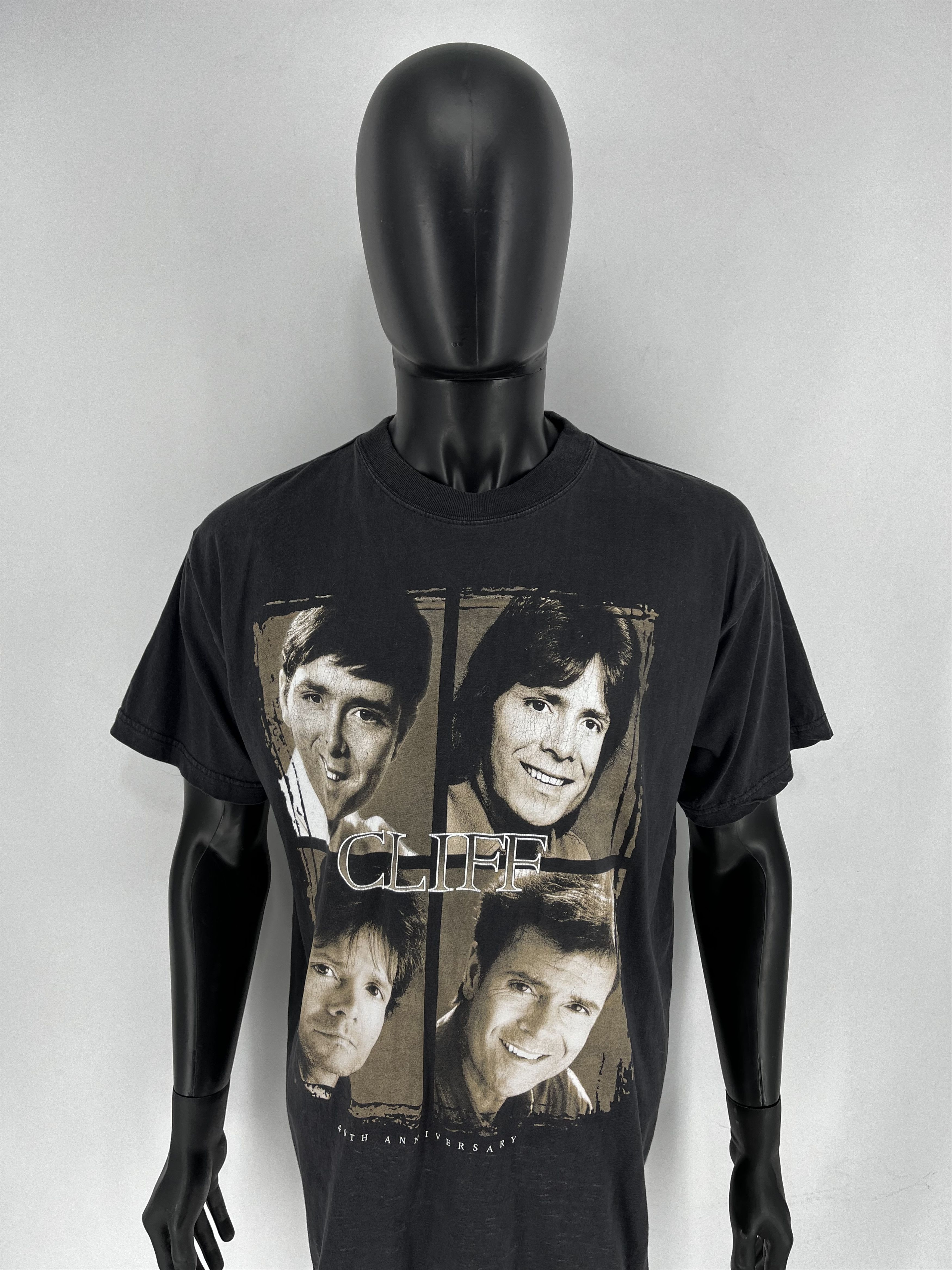 Band Tees × Vintage Vintage Cliff Richard T Shirt Australia NZ Anniversary 1998 Size US L / EU 52-54 / 3 - 5 Thumbnail