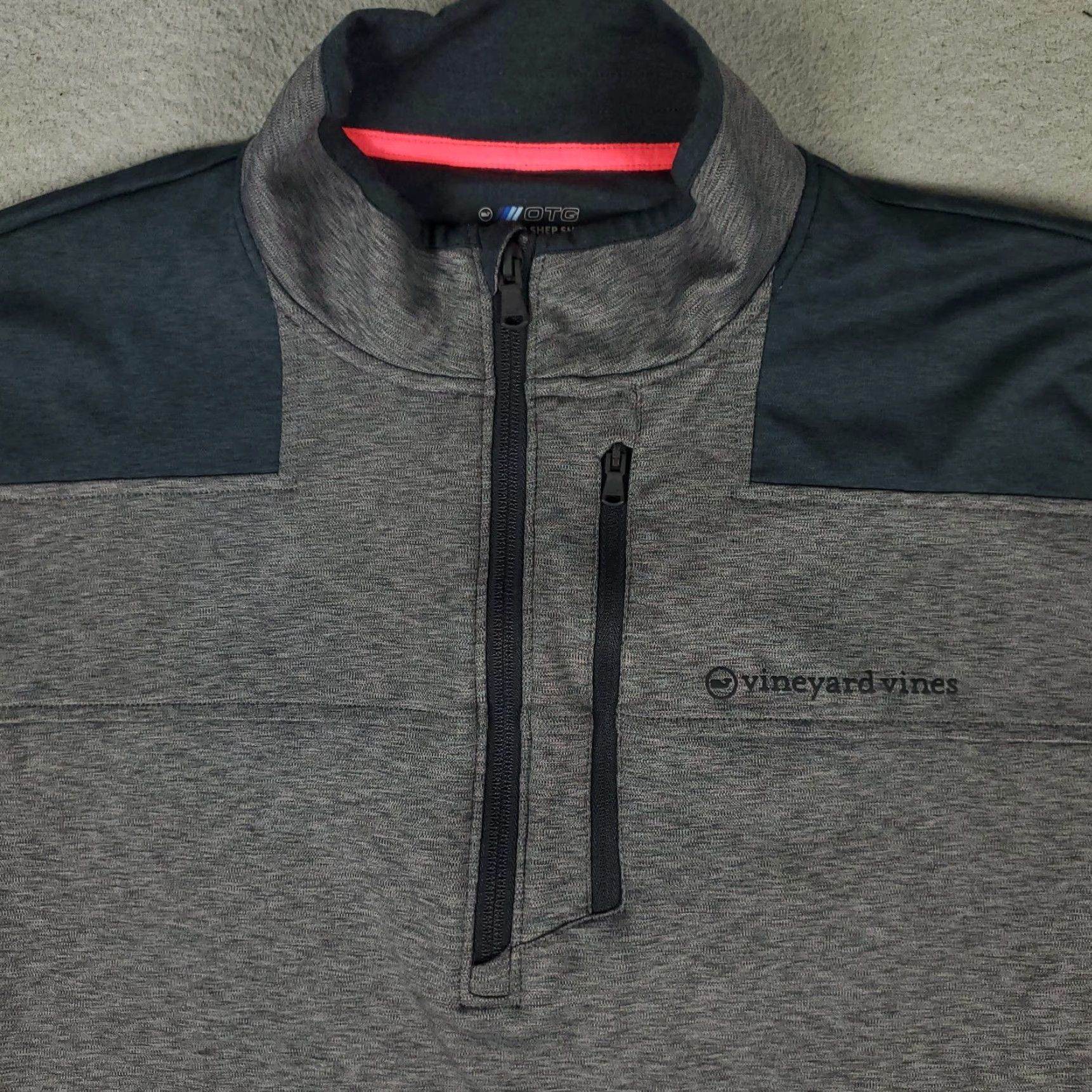 Vineyard Vines Vineyard Vines Sweater Mens XL Gray 1/4 Zip Pullover Cardigan? Size US XL / EU 56 / 4 - 2 Thumbnail