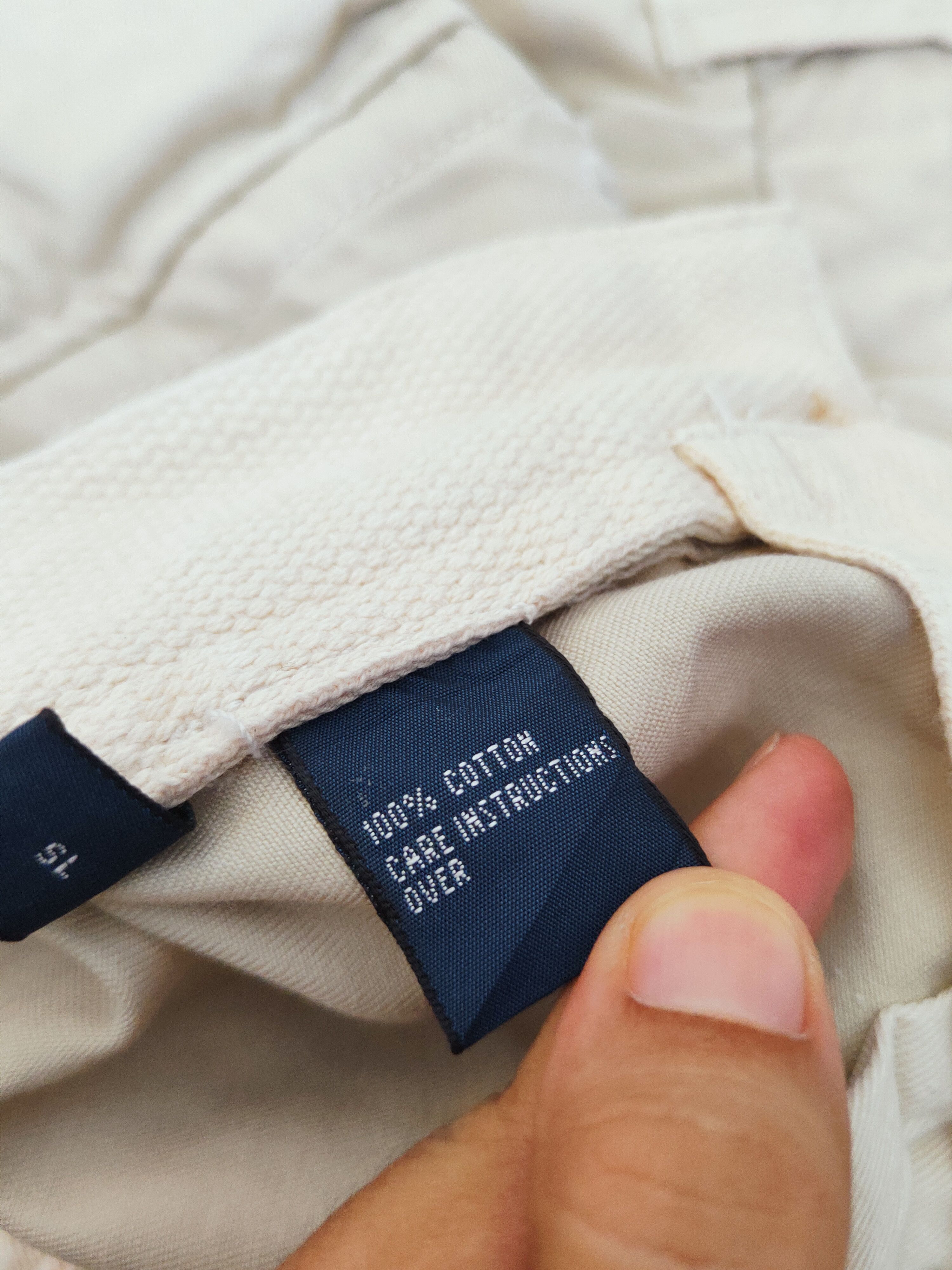 Polo Ralph Lauren Polo Ralph Lauren Cream Multipocket Cargo Pants #W115 Size US 34 / EU 50 - 12 Thumbnail