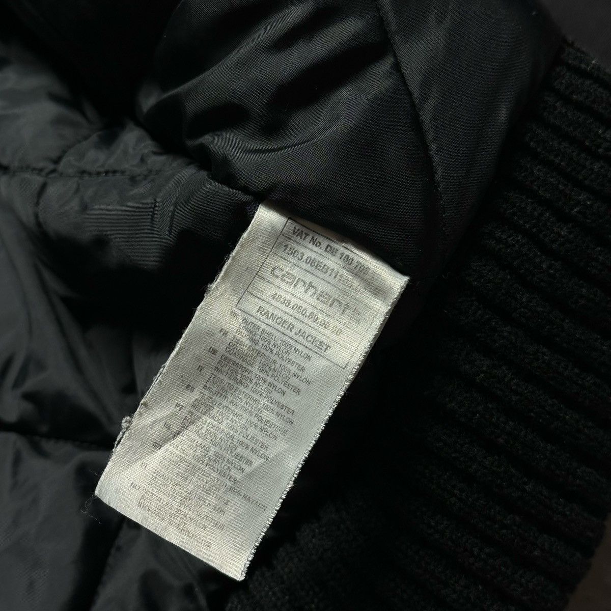 Carhartt × Carhartt Wip Carhartt Ranger Cordura Black Workers Heavy Jacket Size US L / EU 52-54 / 3 - 8 Thumbnail