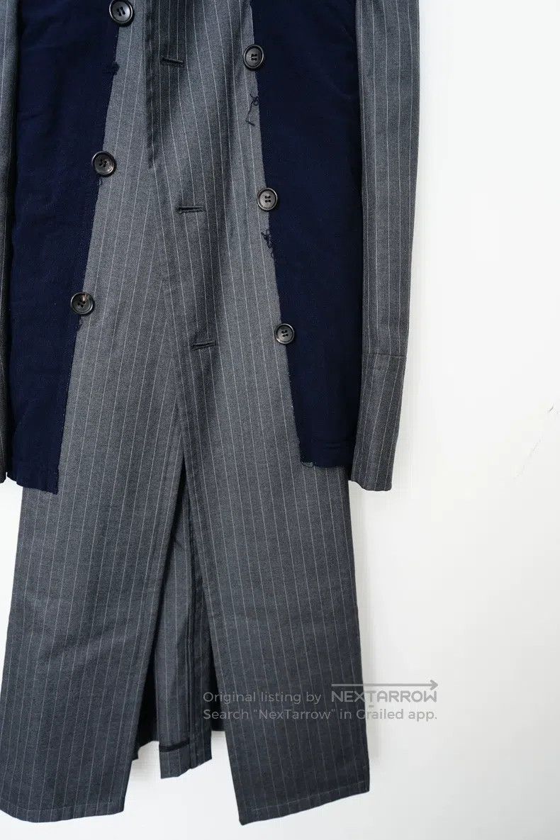 Comme des Garcons Comme des Garcons Patchwork Mid-Length Jacket with Collar Size S / US 4 / IT 40 - 5 Thumbnail