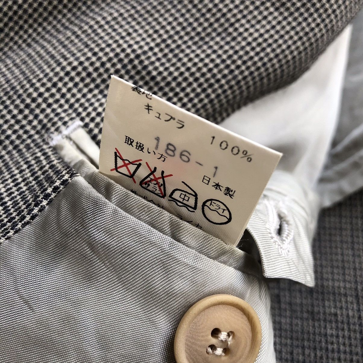 Kenzo KENZO Plaid Design Blazer Size 40R - 10 Thumbnail