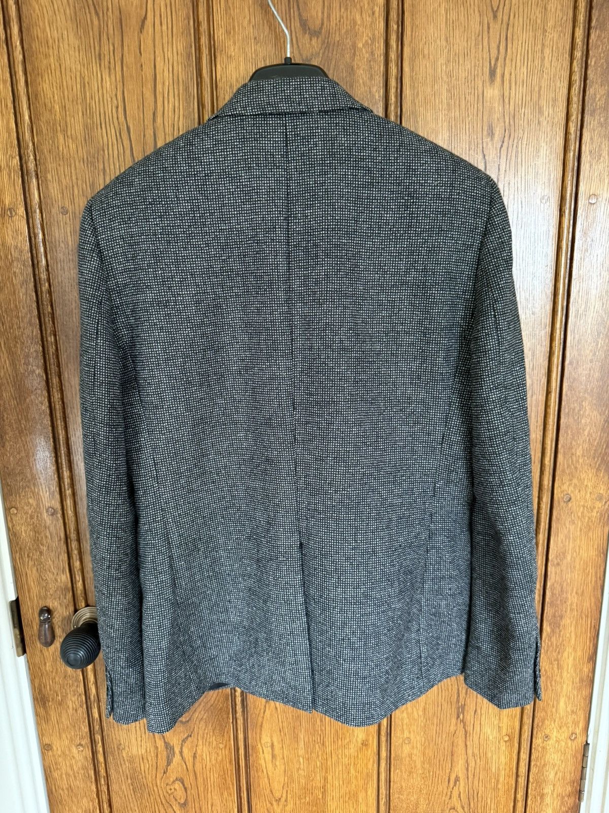 Saint Laurent Paris Saint Laurent herringbone notch lapel suit jacket 48 Size 38R - 12 Thumbnail
