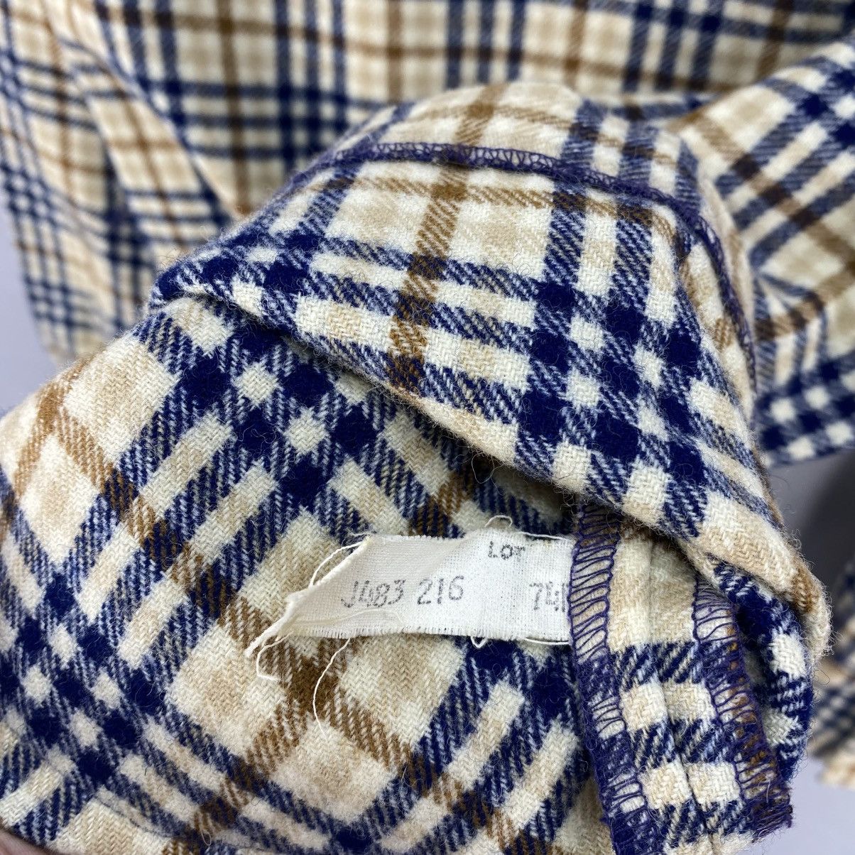 Designer Vintage Young Pendleton Plaid-Check Jacket Size XS / US 0-2 / IT 36-38 - 10 Thumbnail