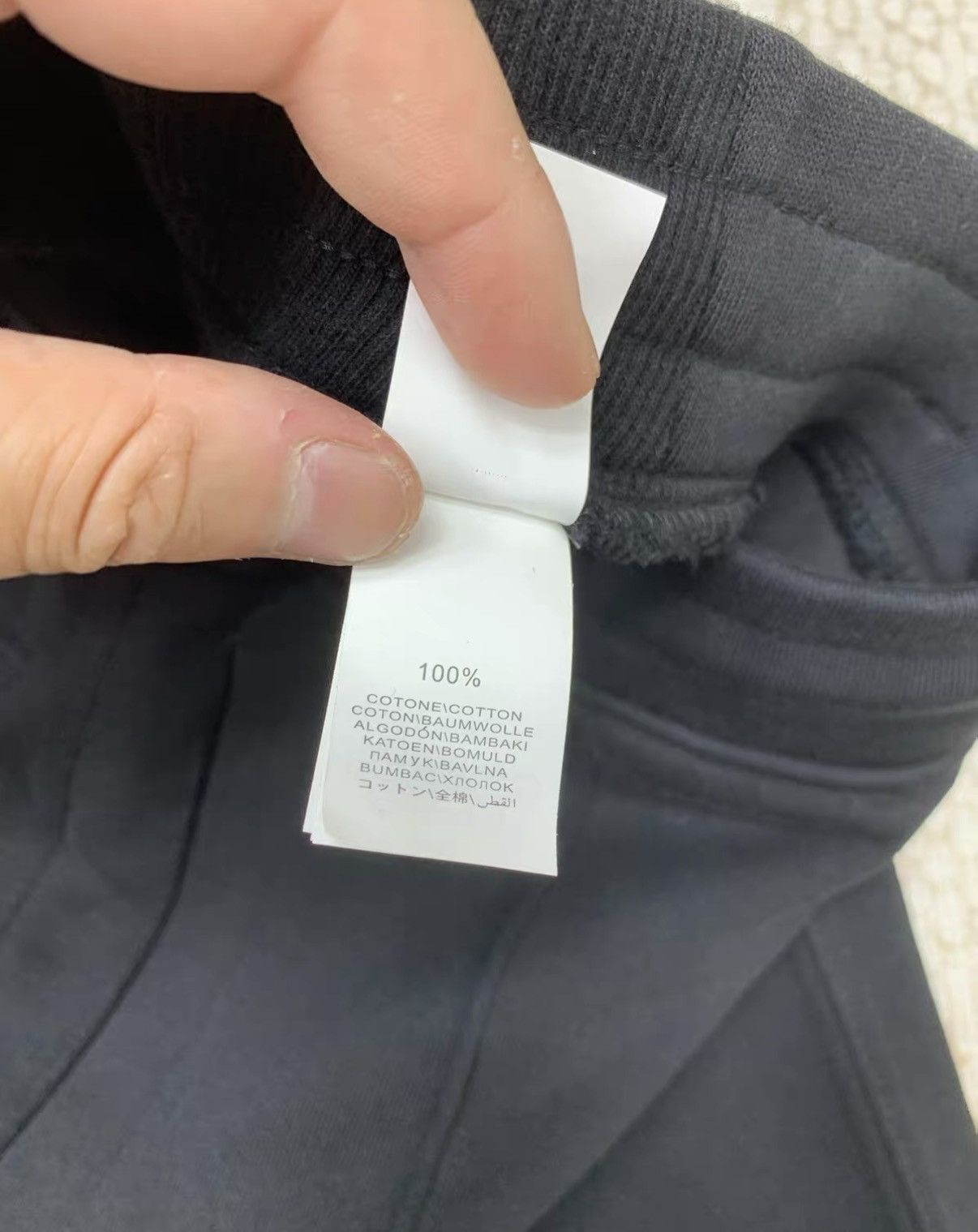 Brunello Cucinelli BRUNELLO CUCINELLI Black Cotton Track Pants Size US 36 / EU 52 - 4 Thumbnail