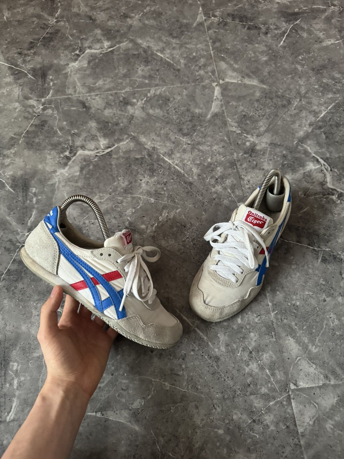 Asics Asics Onitsuka Tiger Vintage Shoes Rare Japanese 3 stripes Size US 4 / IT 34 - 1 Thumbnail