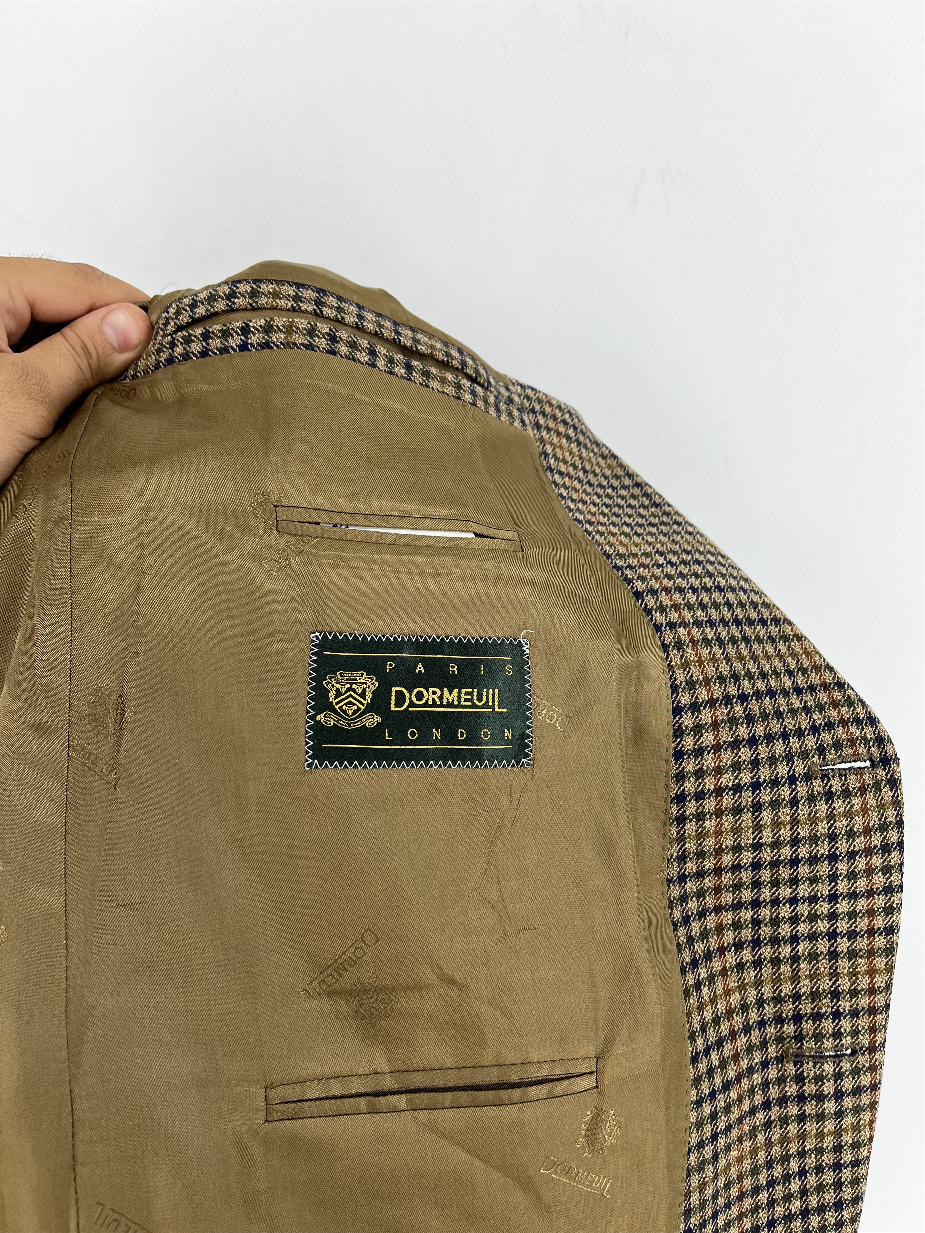 SHINE LUXURY Dormeuil Dormysport Paris Jacket - Green - UK52 Size 52S - 8 Thumbnail