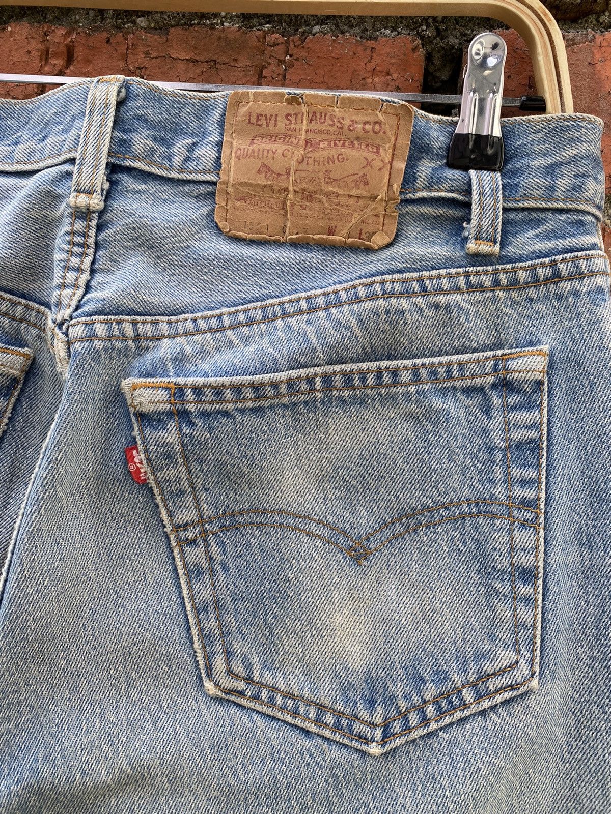 Levi's × Levi's Vintage Clothing × Vintage W32x30 vintage levi's 501 made in USA cut off Size US 32 / EU 48 - 5 Thumbnail