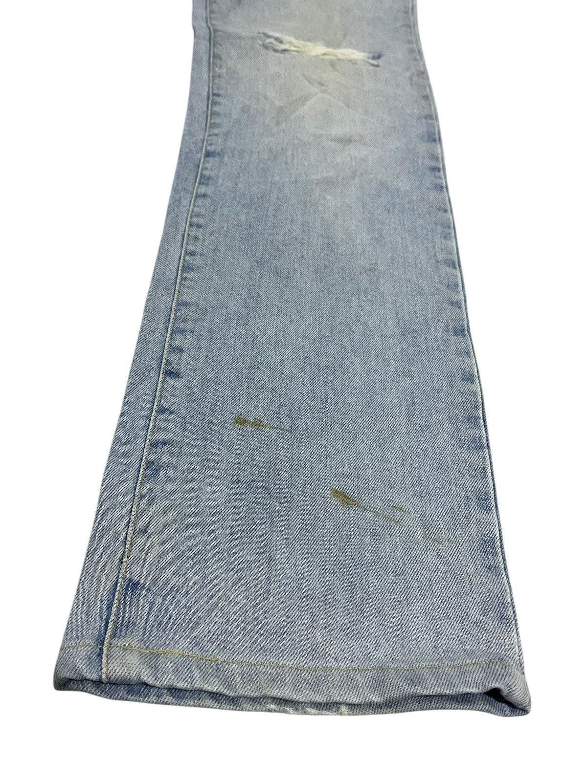 If Six Was Nine × Japanese Brand × Le Grande Bleu (L.G.B.) EDWIN 402 STRAIGHT CUT WASHED BLUE DENIM Size US 28 / EU 44 - 3 Thumbnail