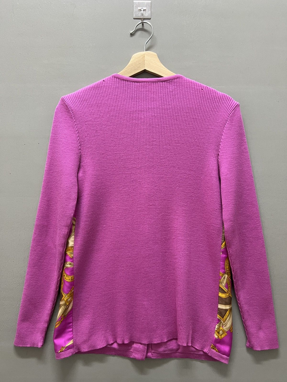 Celine Authentic Celine Chains Silk Shirt Size US XS / EU 42 / 0 - 3 Thumbnail