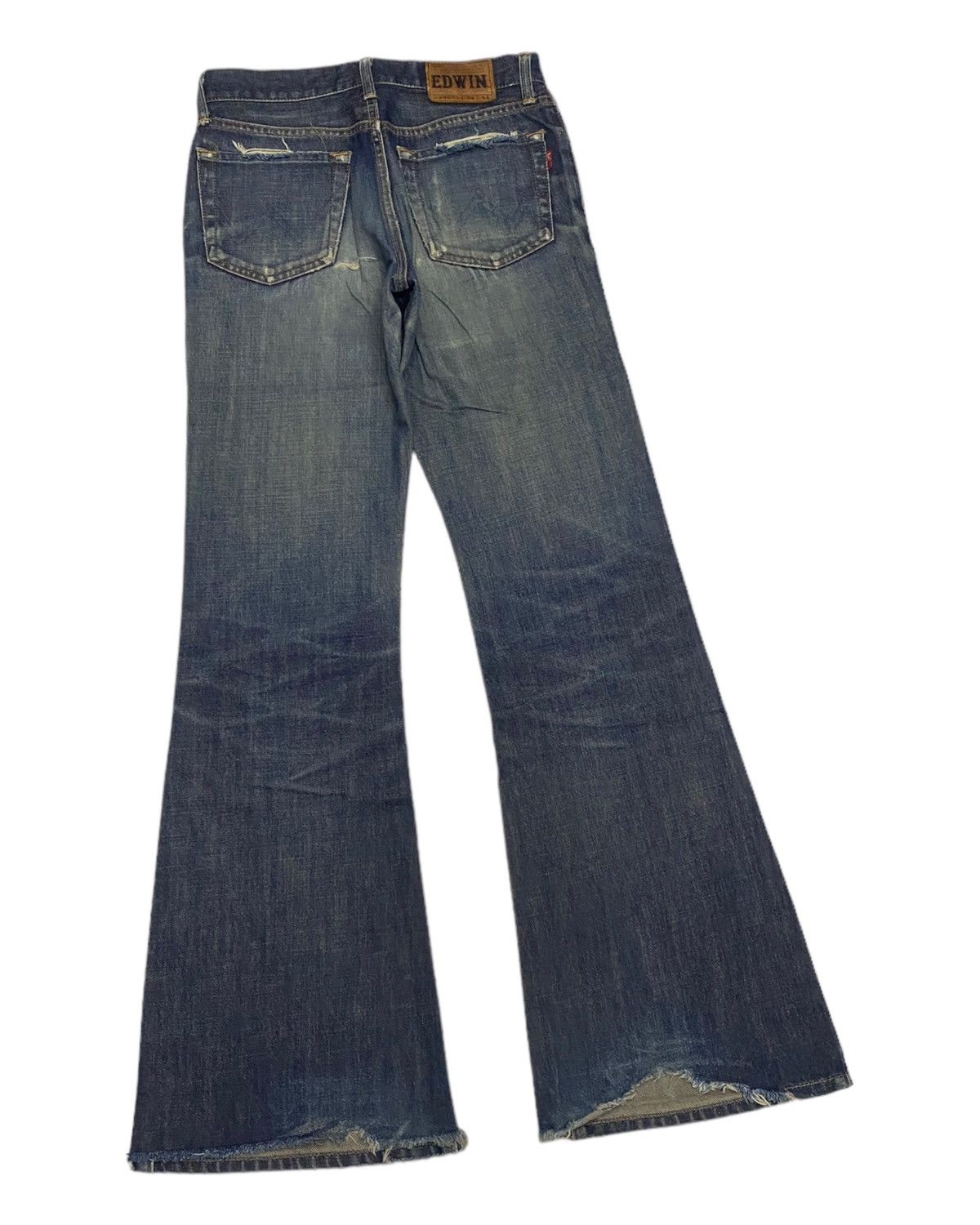 Undercover EDWIN FLARE DISTRESSED DENIM BOOTCUT UNDERCOVER STYLE DESIGN Size US 28 / EU 44 - 4 Thumbnail