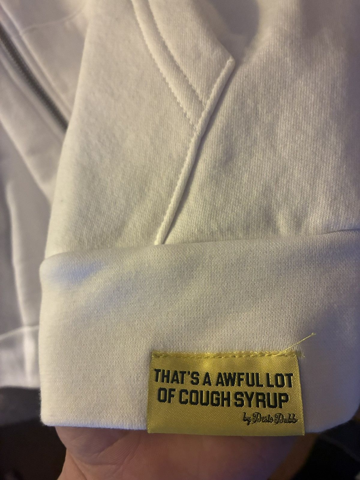 Awful Lot of Cough Syrup Awful lot of cough syrup zip up hoodie size M Size US M / EU 48-50 / 2 - 5 Thumbnail