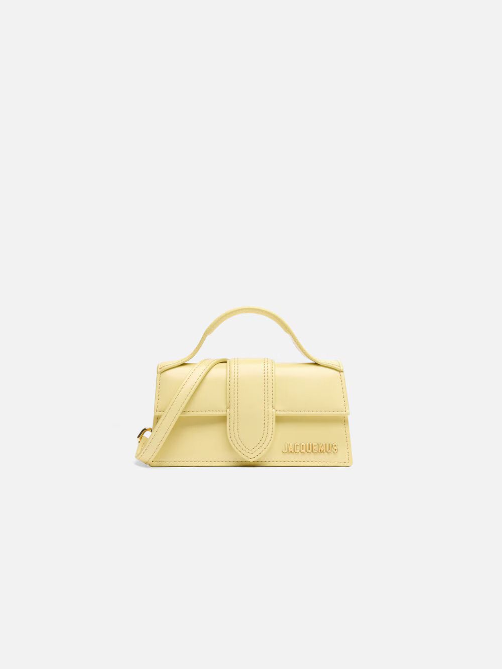 Jacquemus o1la1rc1a0925 Size: OS / Le Bambino Bag in Pale Yellow Size ONE SIZE - 1 Thumbnail