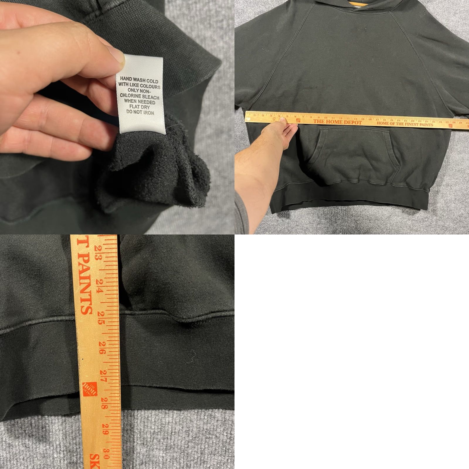 Fear of God Fear Of God Essentials Hoodie Sweatshirt Black Mens XL FOG Size US XL / EU 56 / 4 - 8 Thumbnail