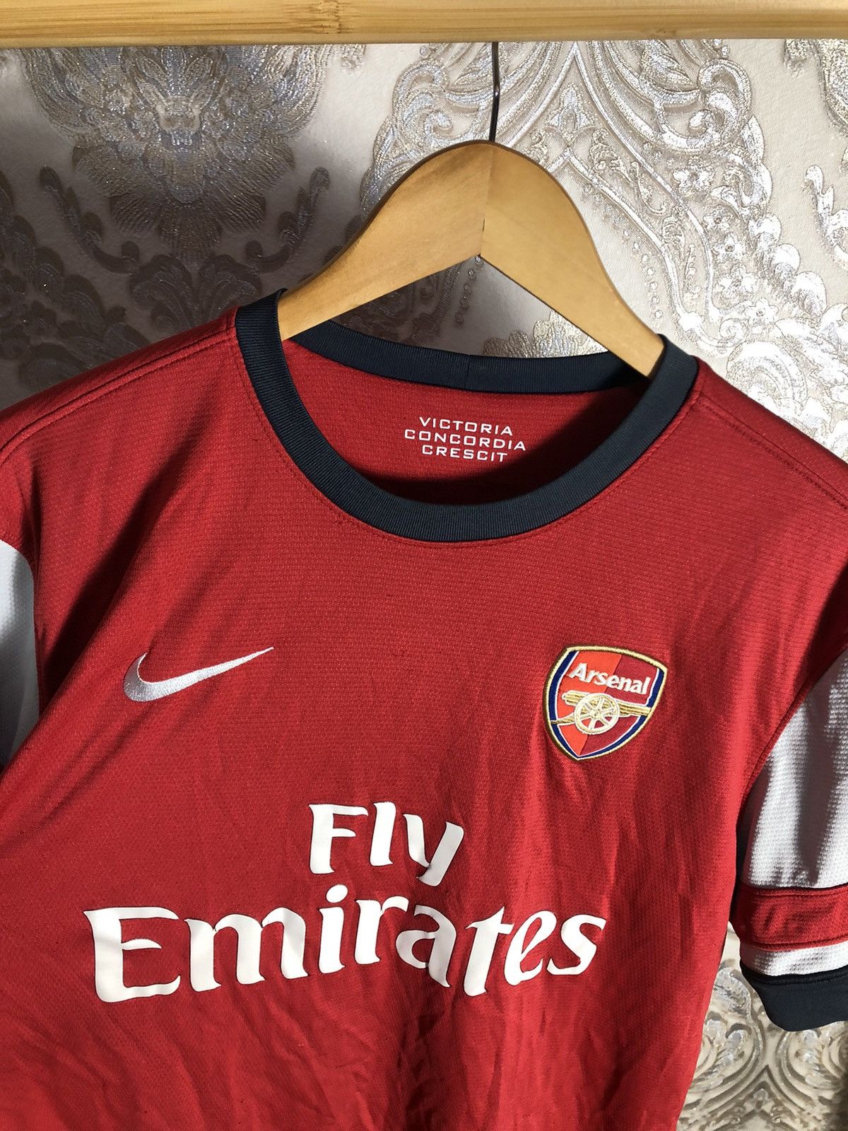 Nike VERY RARE NIKE FC ARSENAL LONDON ENGLAND SOCCER JERSEY Y2K Size US L / EU 52-54 / 3 - 2 Thumbnail